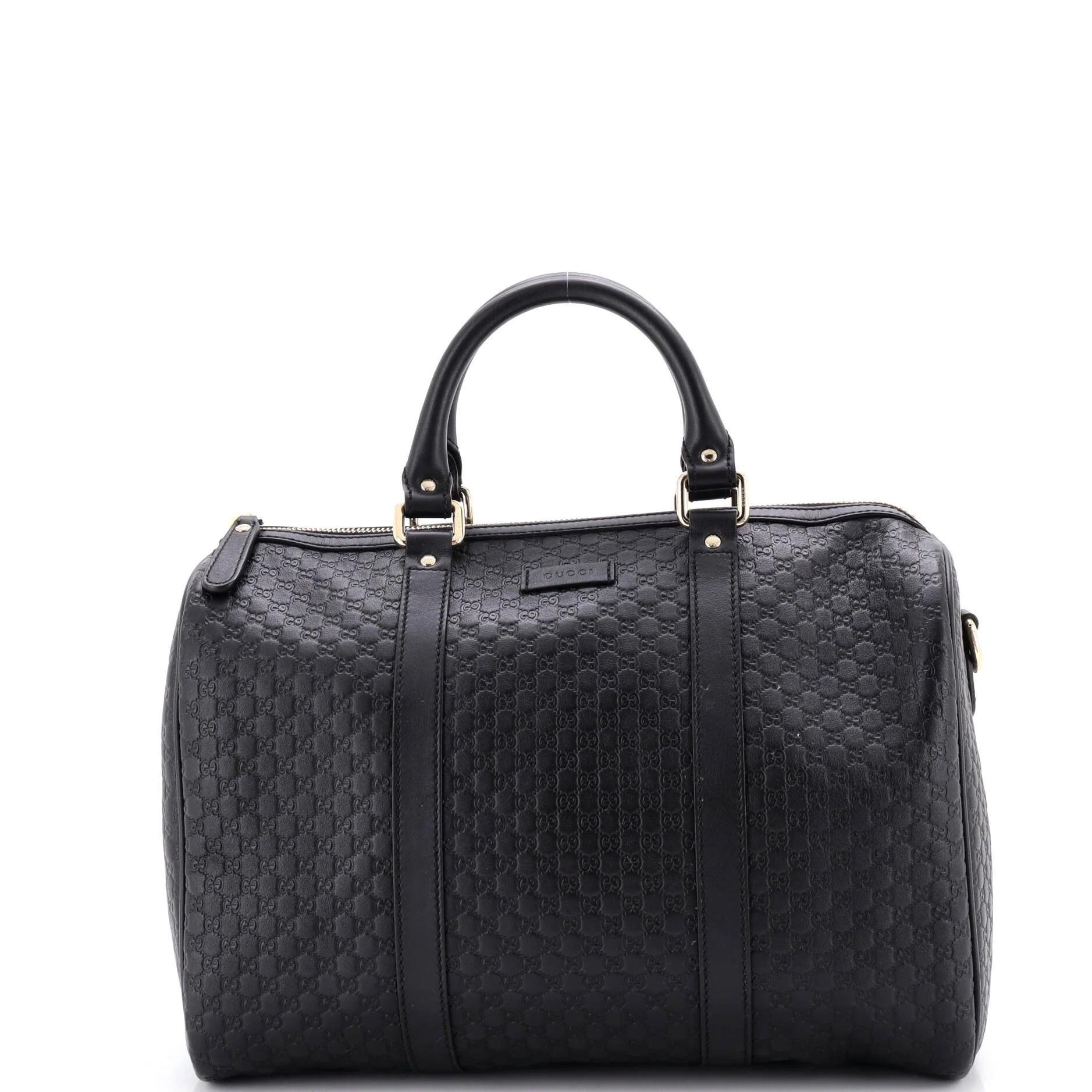 Leather bowling bag