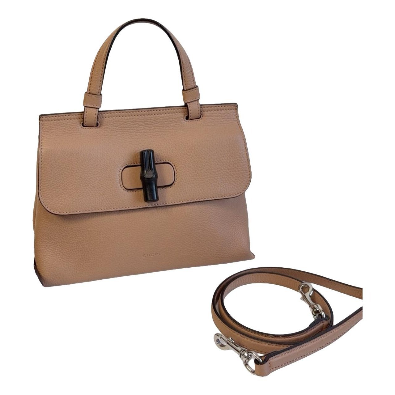 Bamboo Daily Top Handle leather handbag