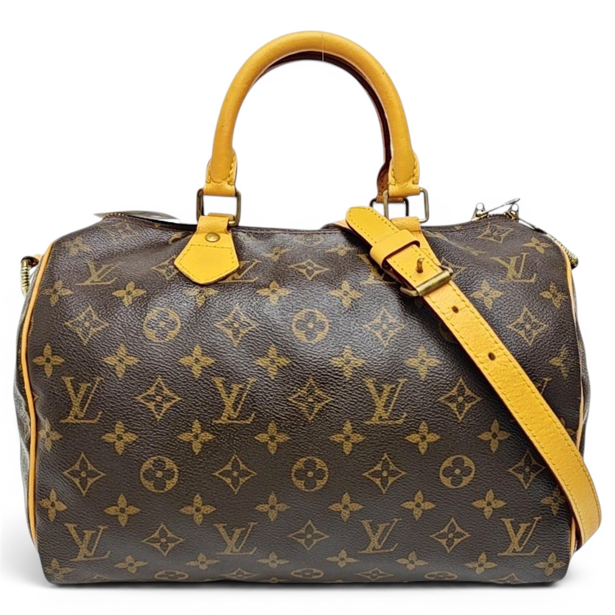 Nano Speedy / Mini HL leather handbag