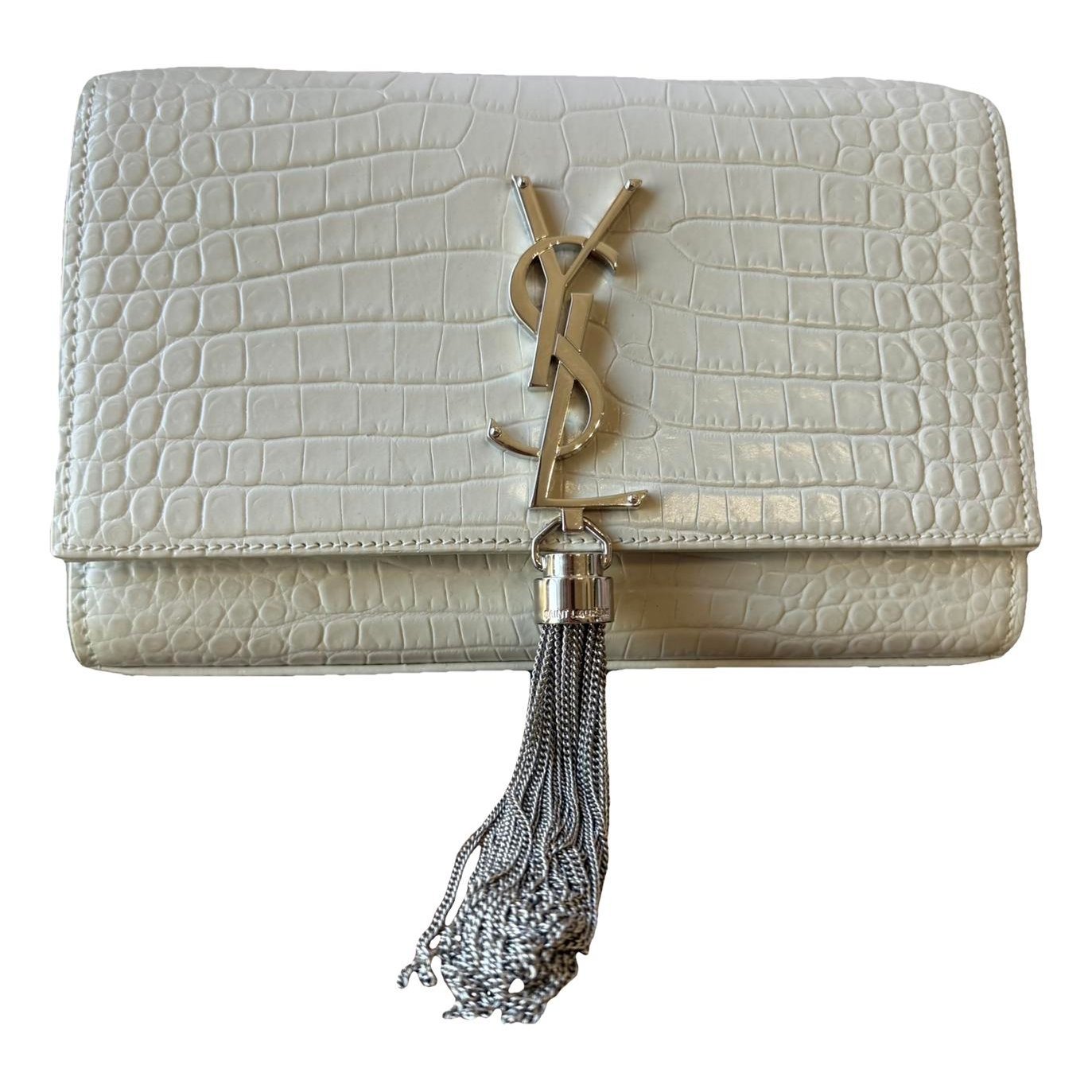 Pompom Kate leather crossbody bag