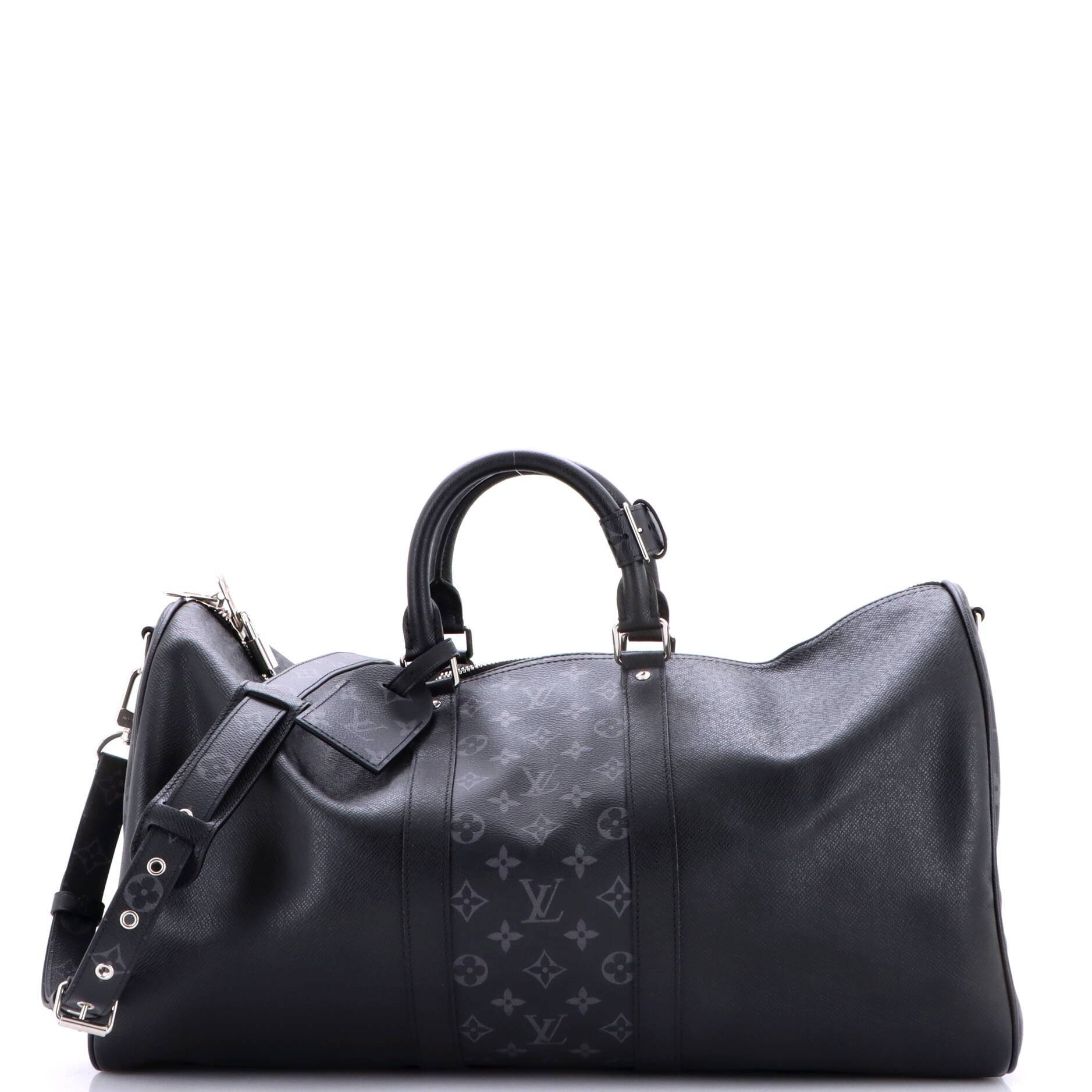 Keepall Bandouliere Bag Monogram Taigarama 50