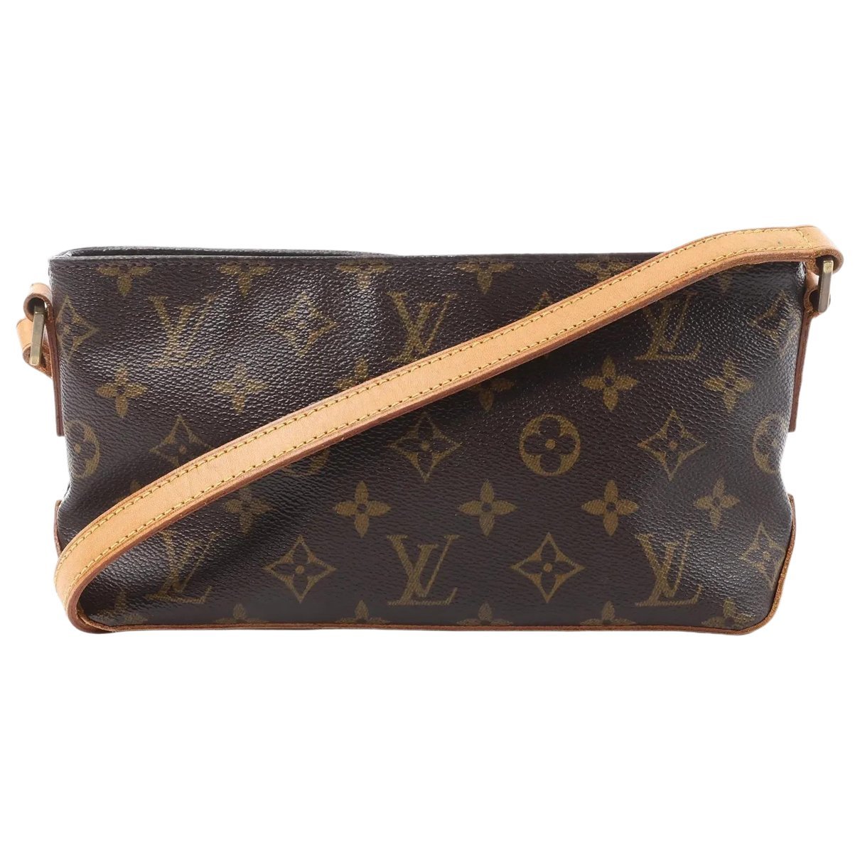 Trotteur leather crossbody bag