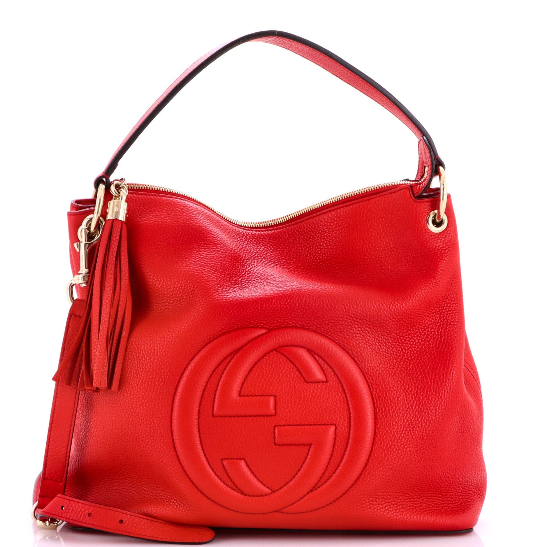 Gucci Soho Convertible Hobo Leather Large