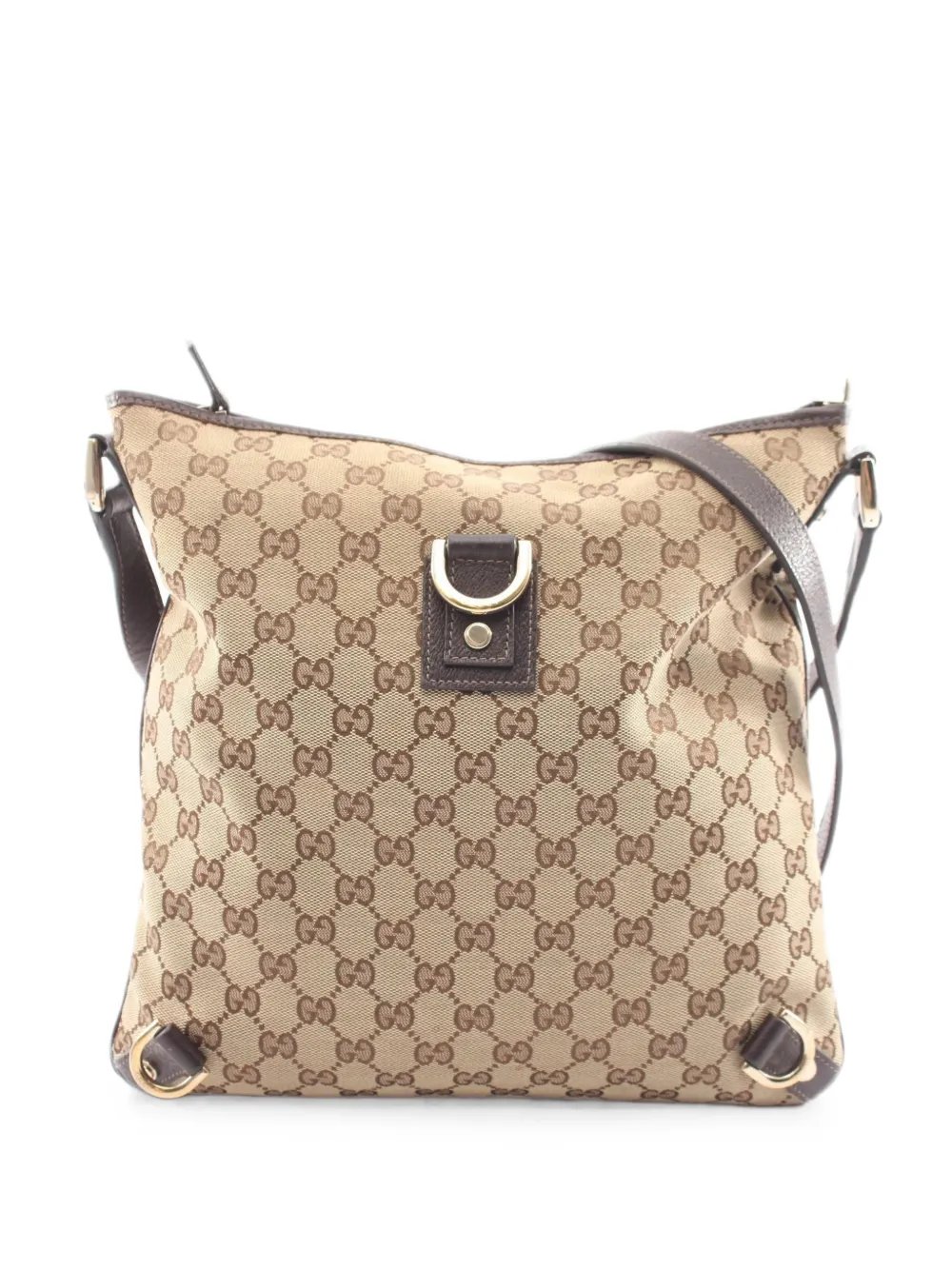 2000s Abby GG canvas shoulder bag