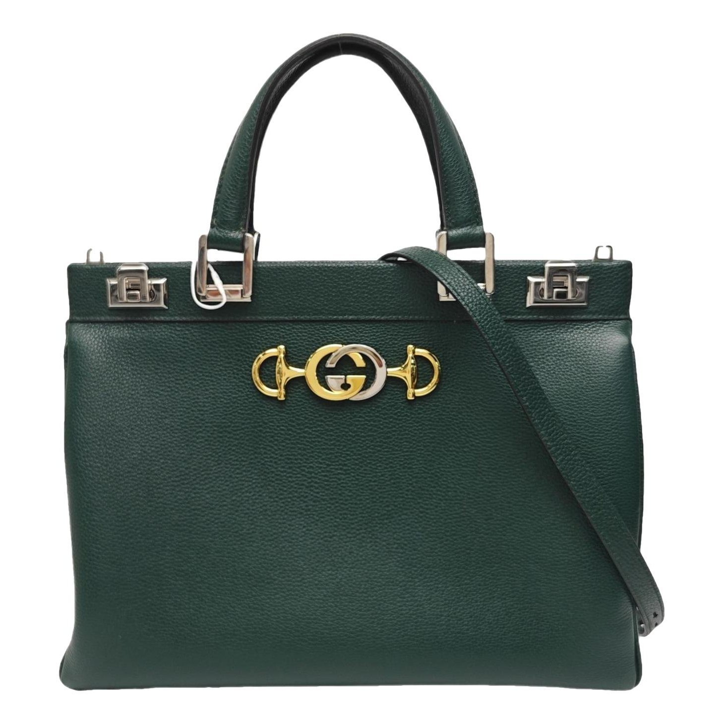 Zumi leather handbag