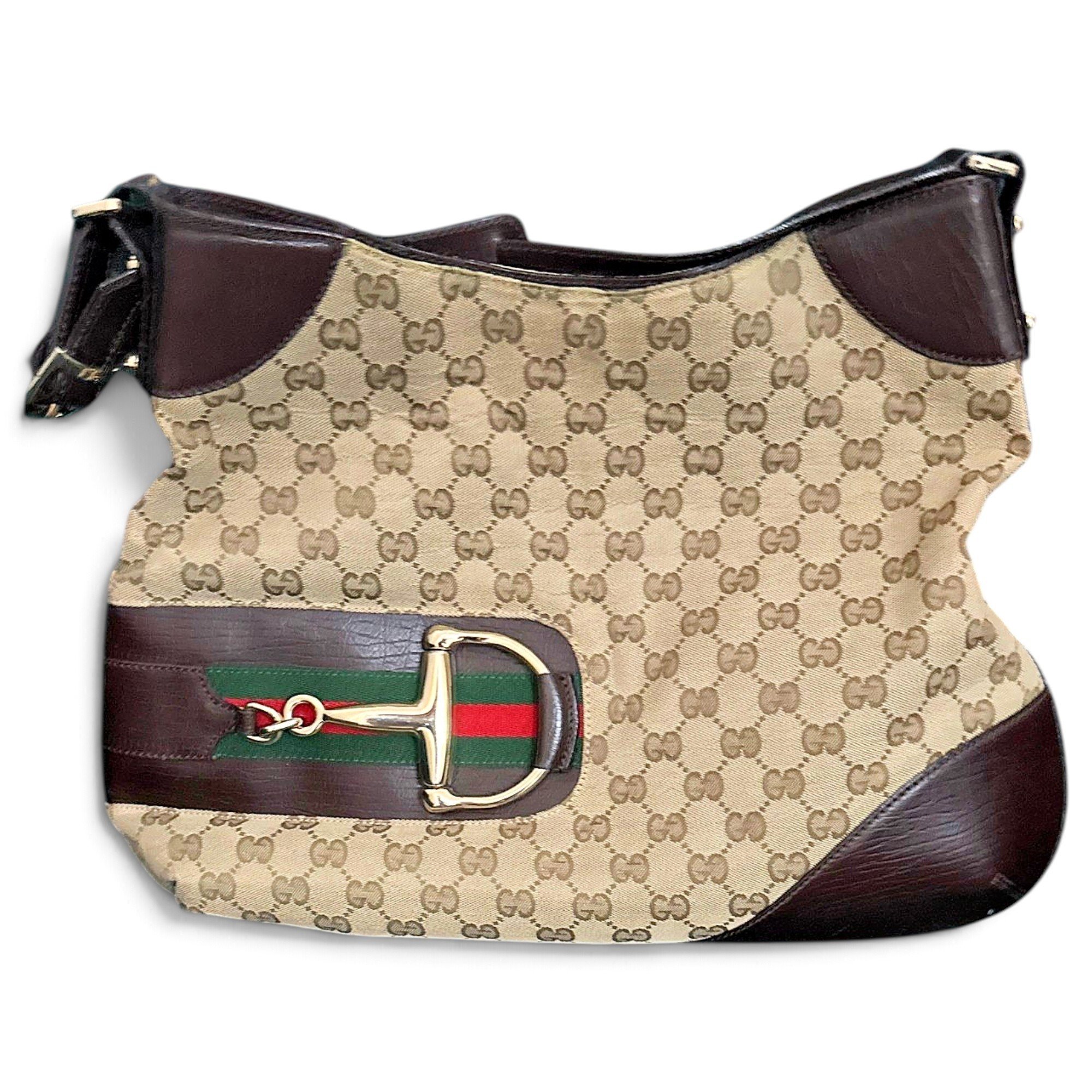 Hobo leather handbag