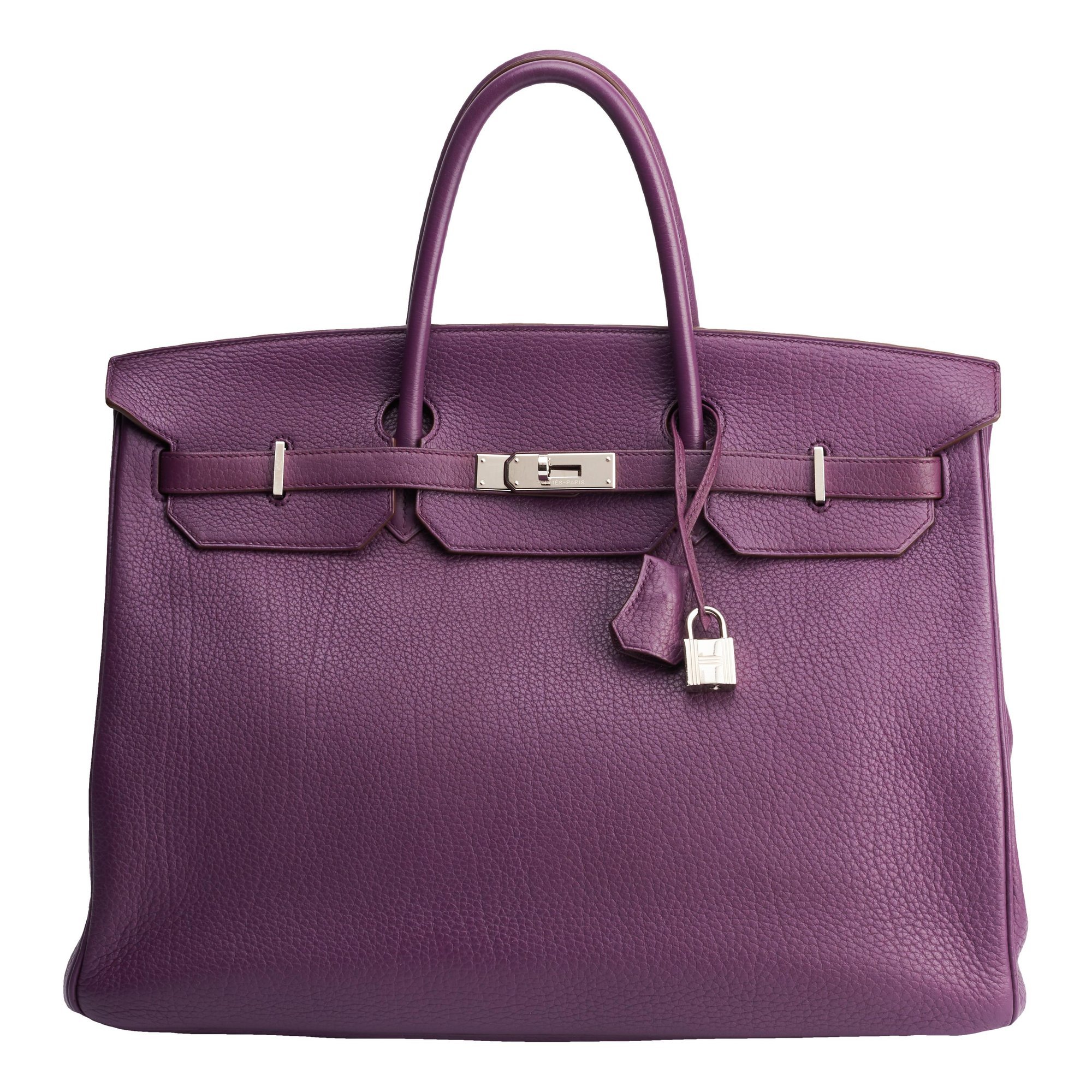 Birkin 40 leather handbag