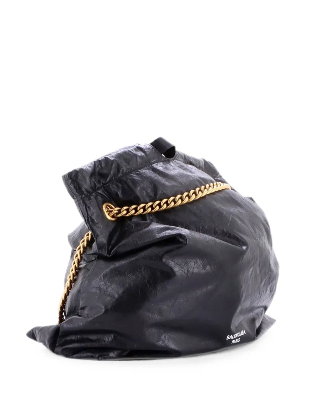 Crush Chain Leather Medium tote bag