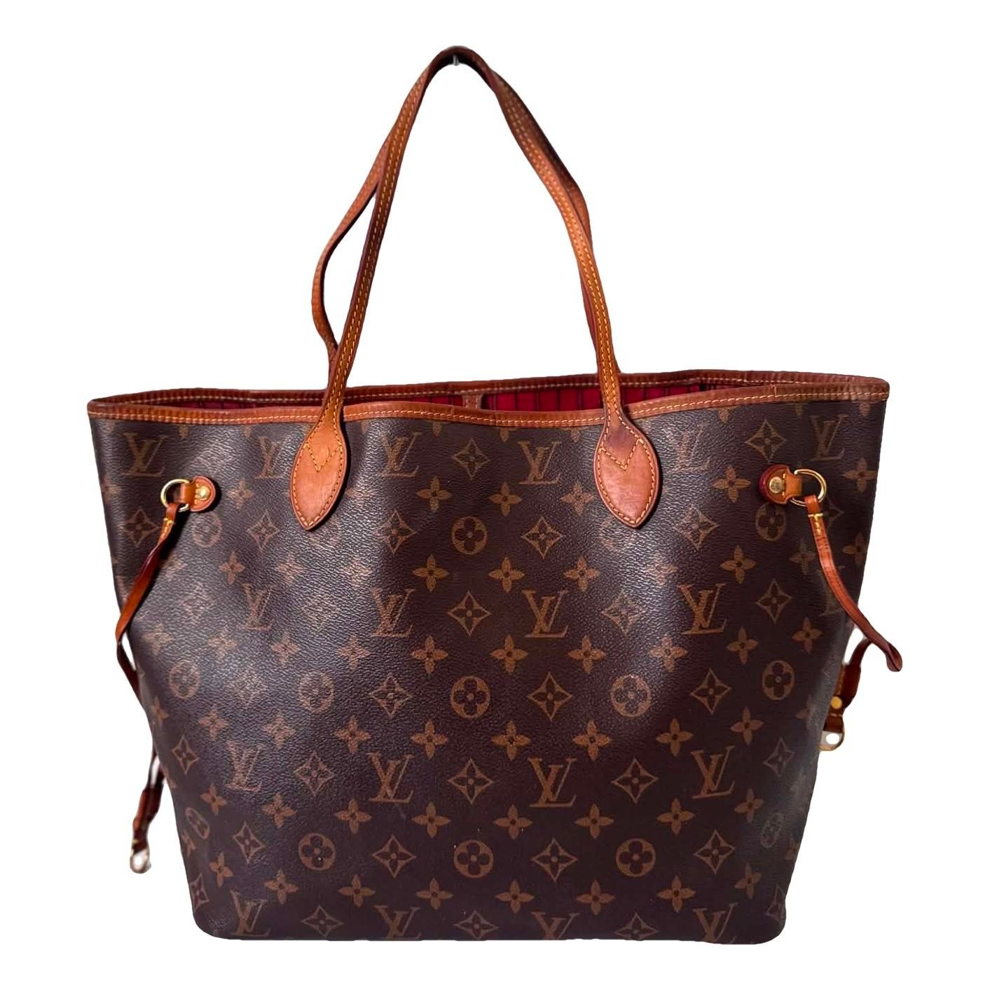 Neverfull leather tote