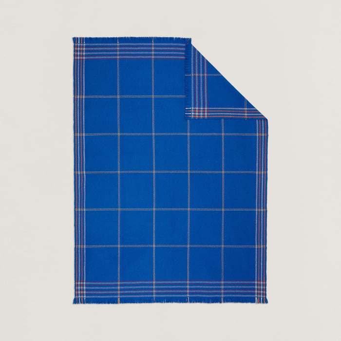 Bleu Roi H Navette Blanket