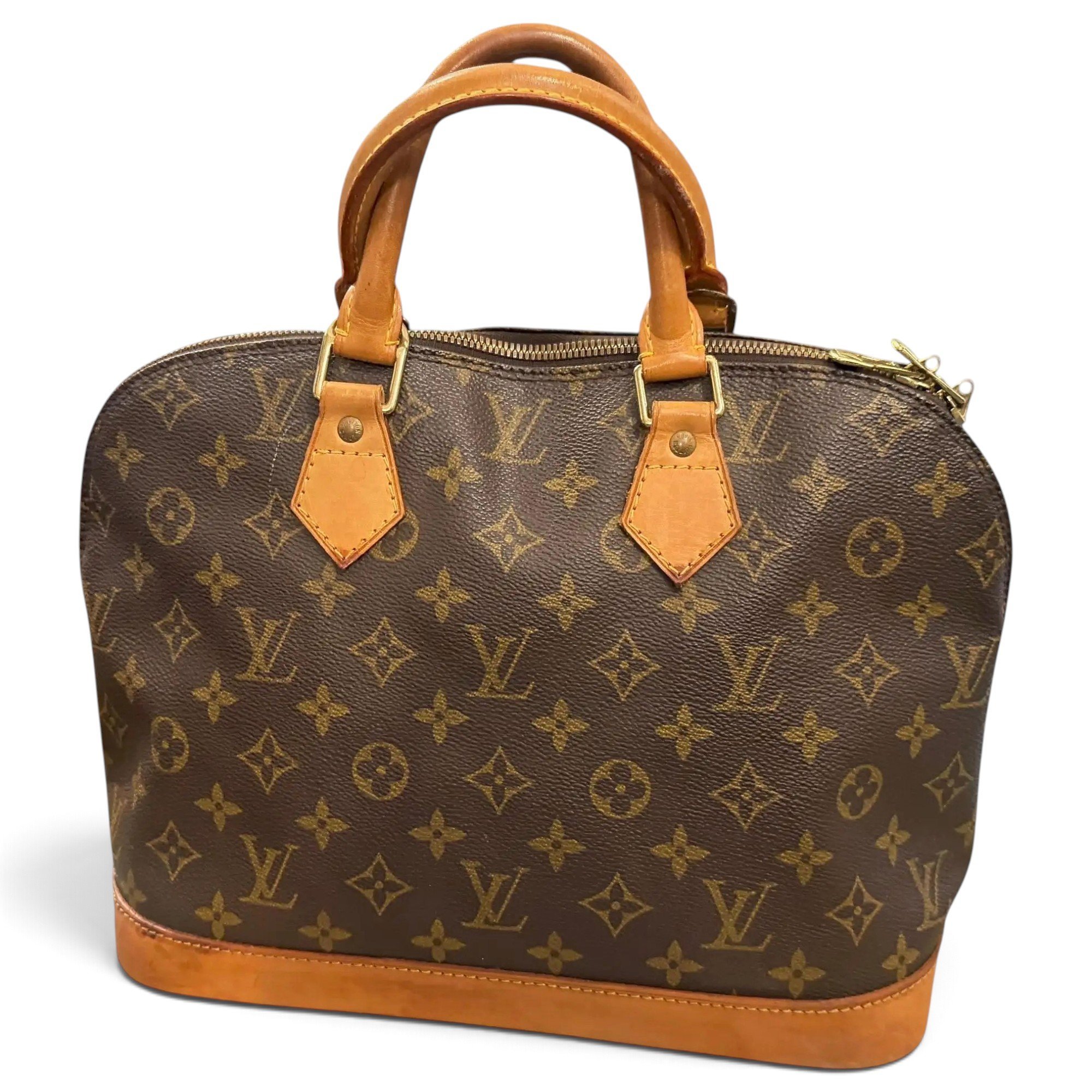 Alma leather handbag