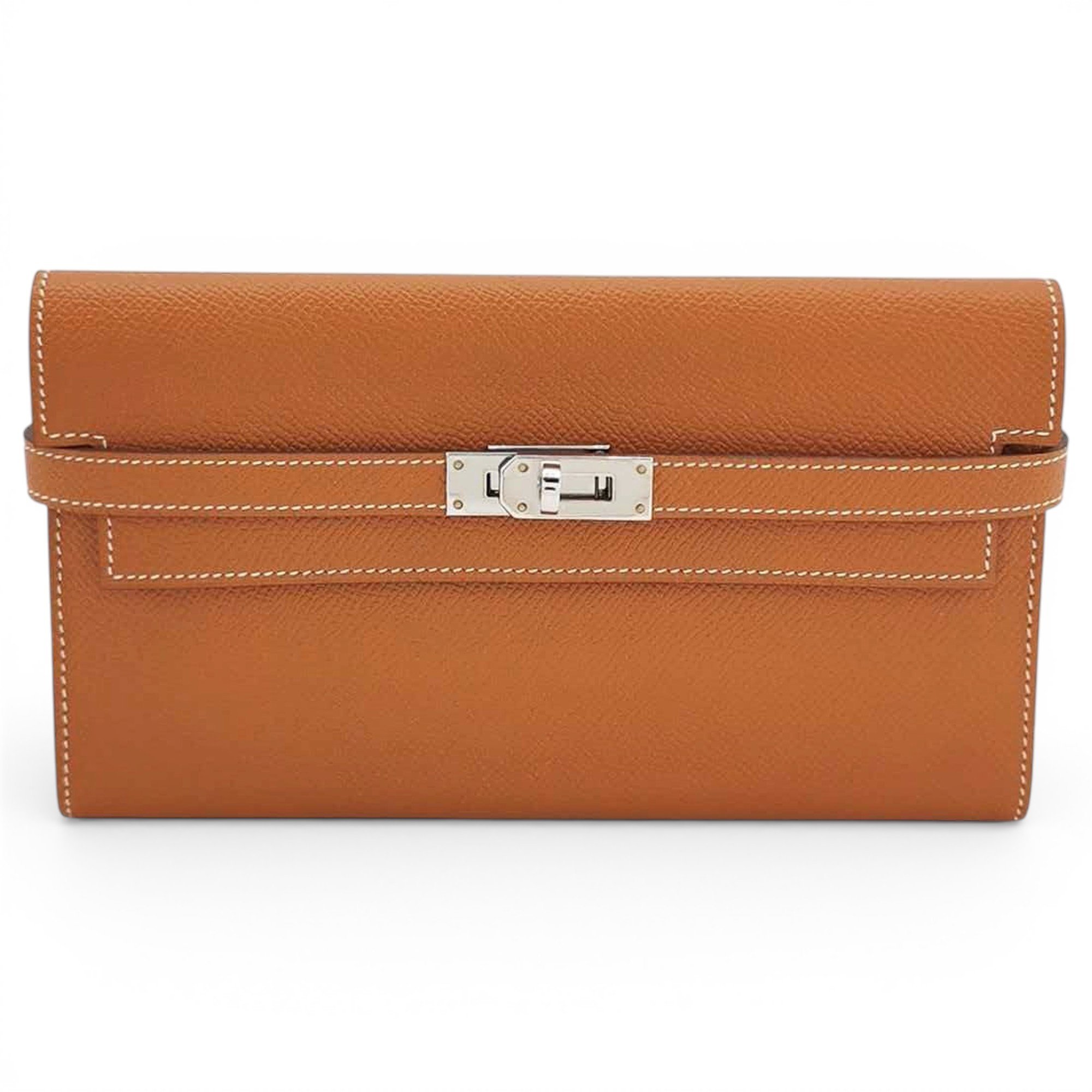 Kelly to go leather clutch bag