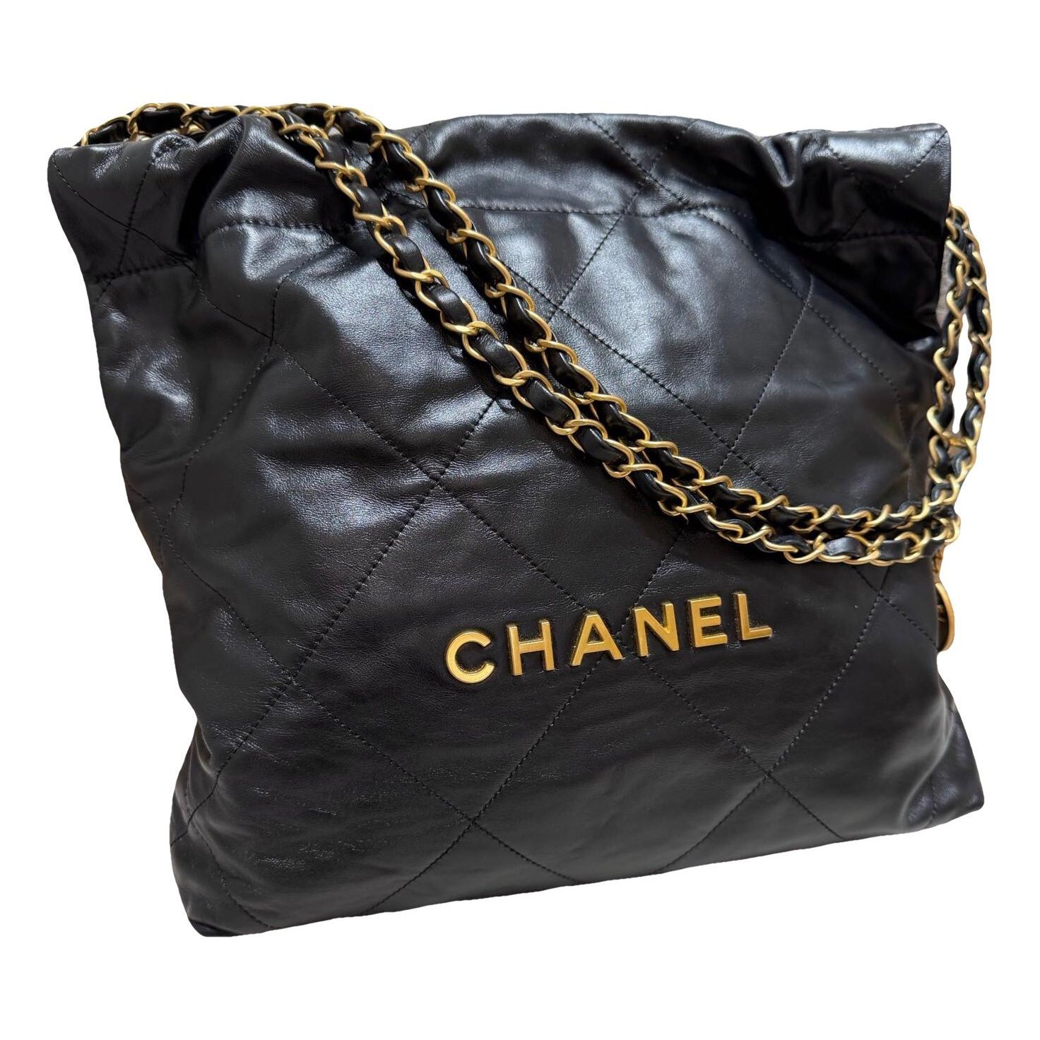Chanel 22 leather handbag