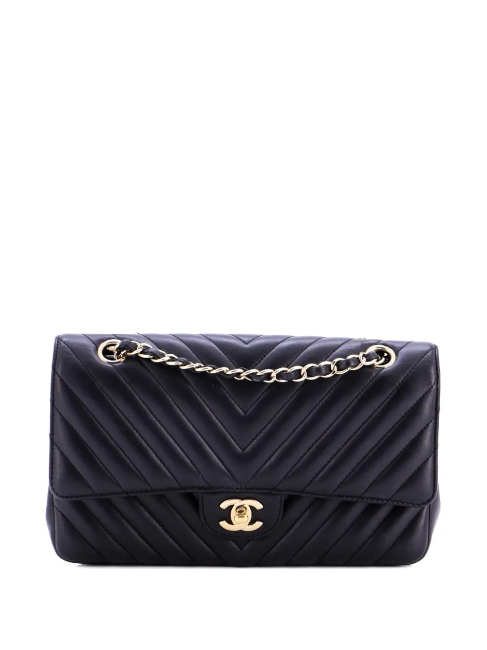 Classic Double Flap Bag Chevron Lambskin Medium shoulder bag