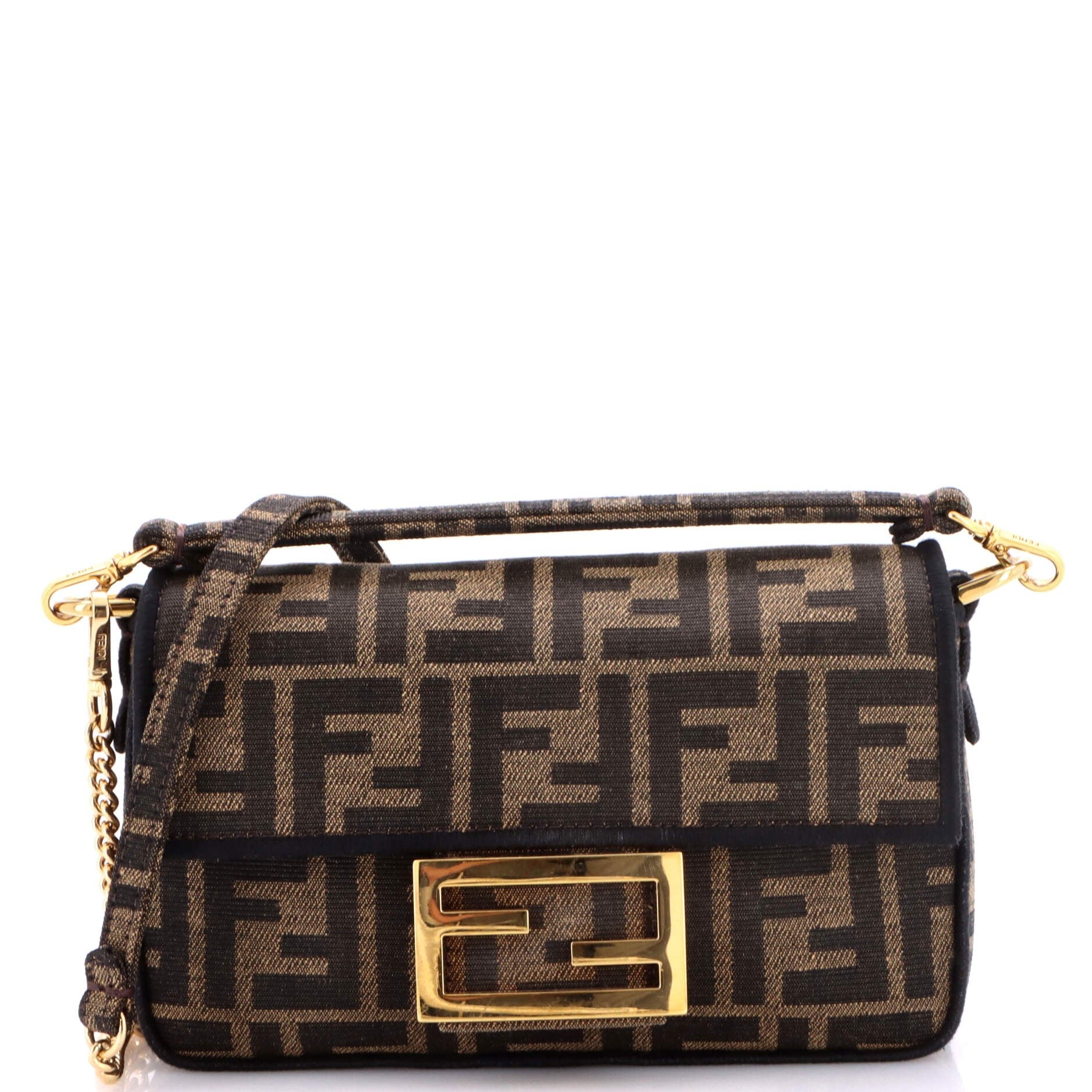 Baguette NM Bag Zucca Canvas Mini