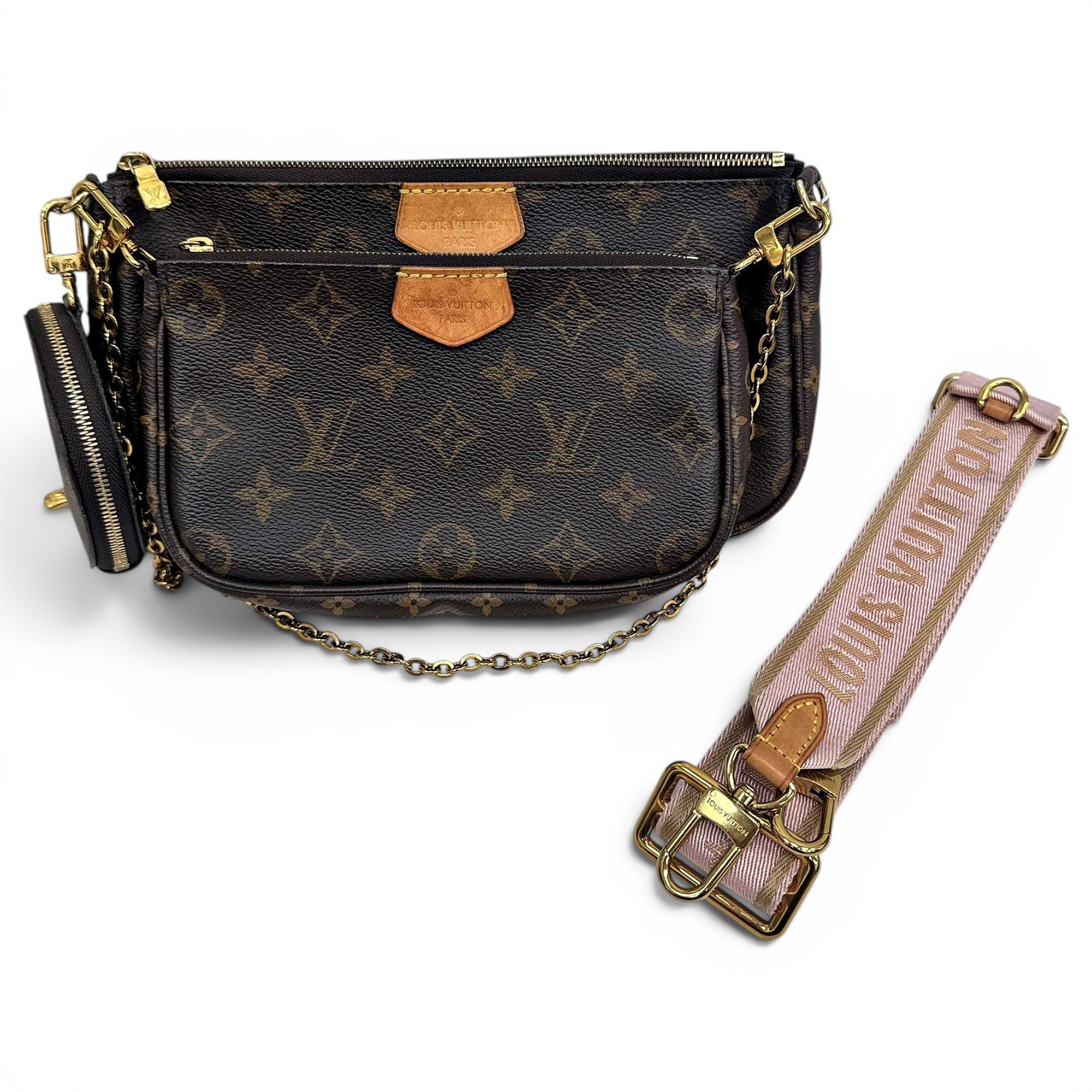Multi Pochette Accessoires leather crossbody bag
