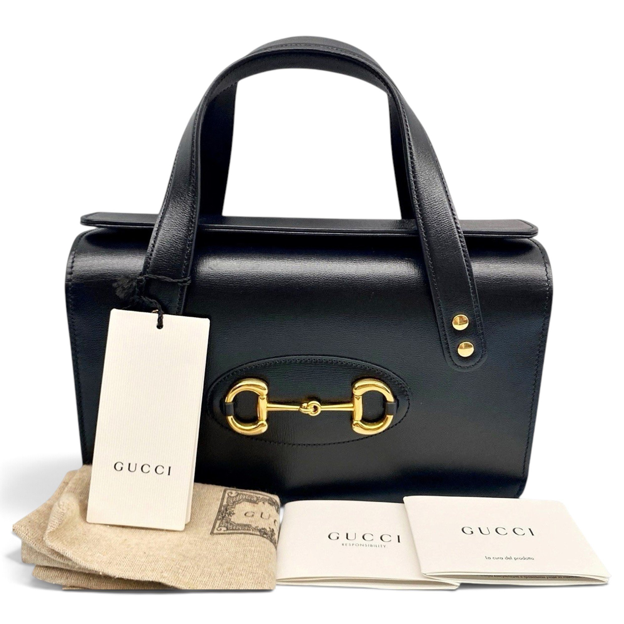 Horsebit 1955 leather handbag