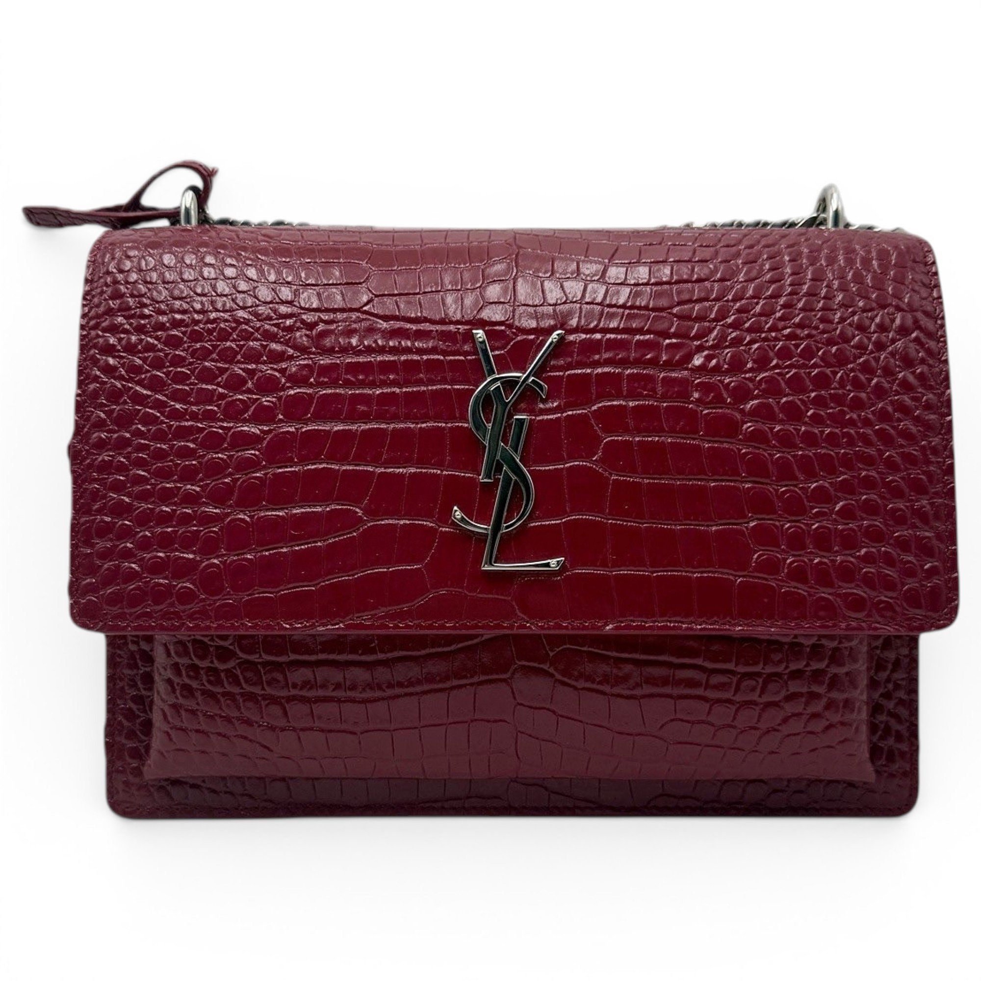 Sunset leather handbag