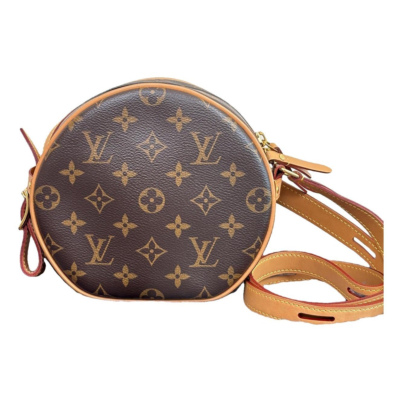 Micro boite chapeau leather handbag