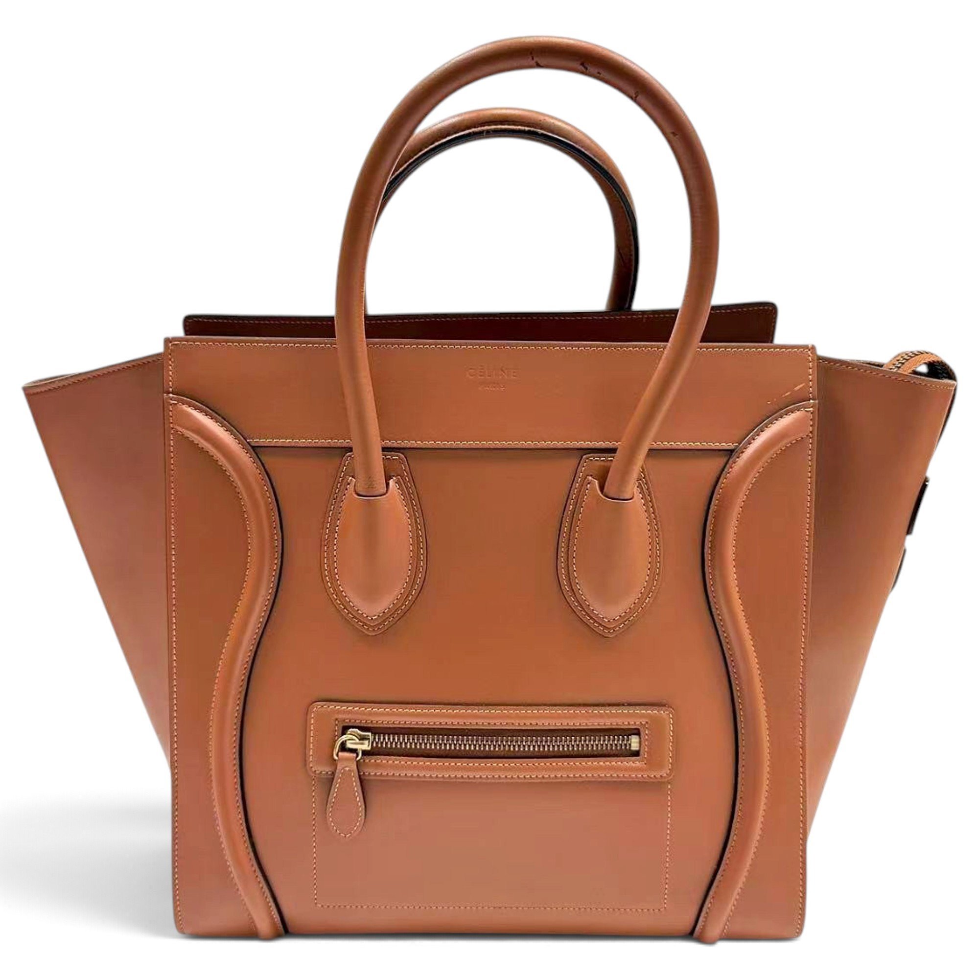 Celine Luggage leather handbag