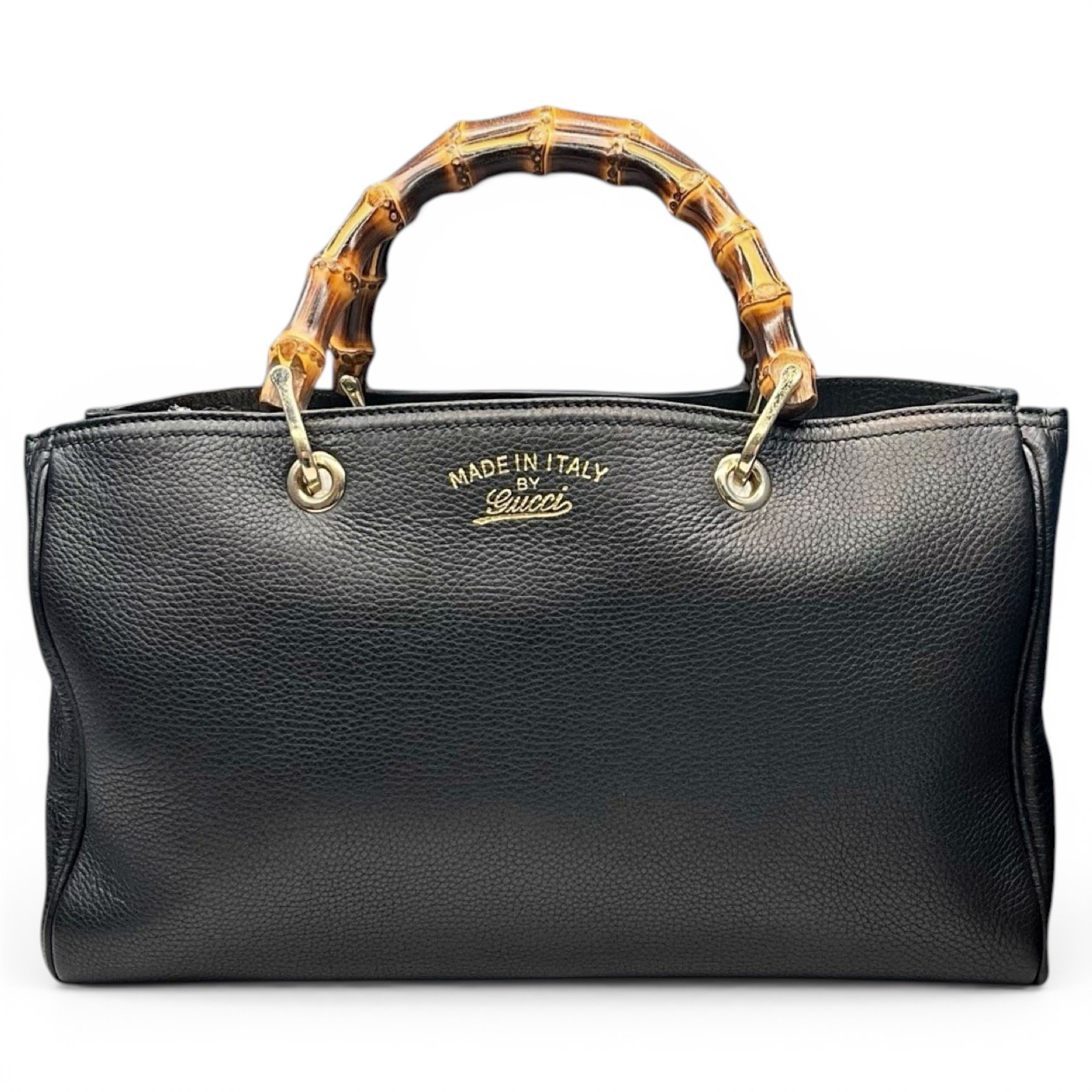 Leather tote