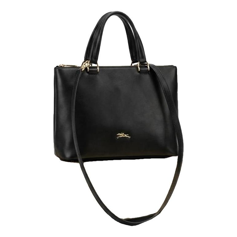 Leather tote