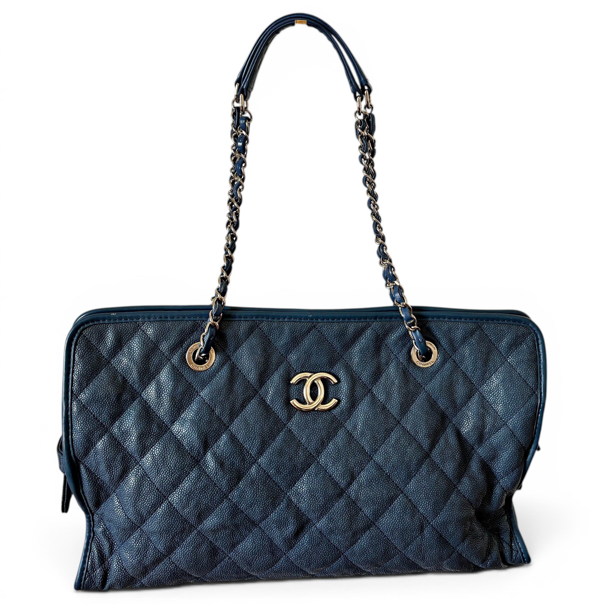 Leather tote