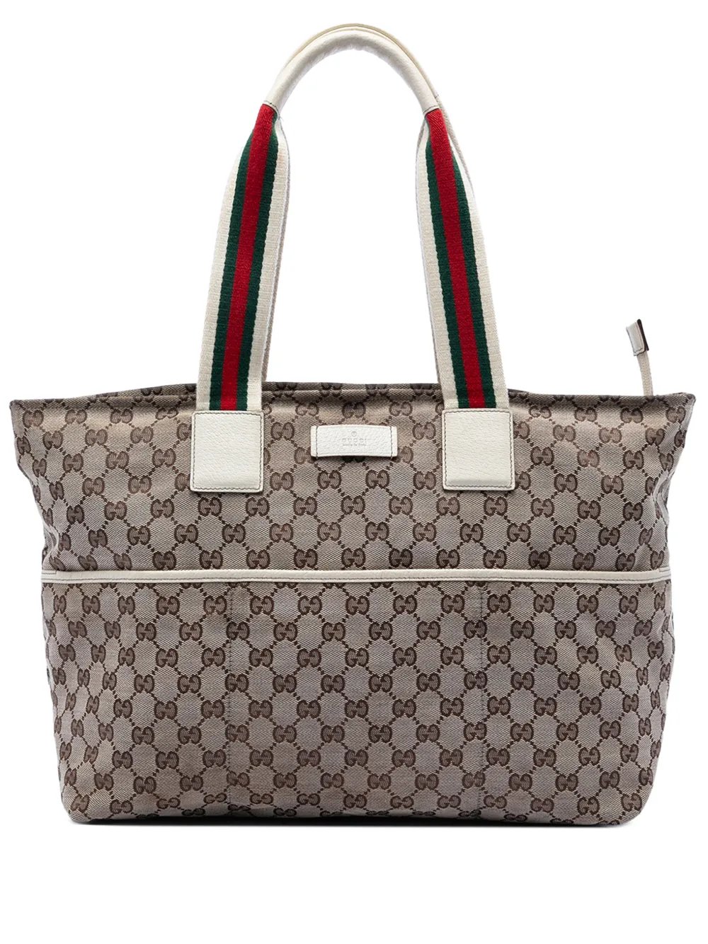 2000-2015 GG Canvas Web tote bag