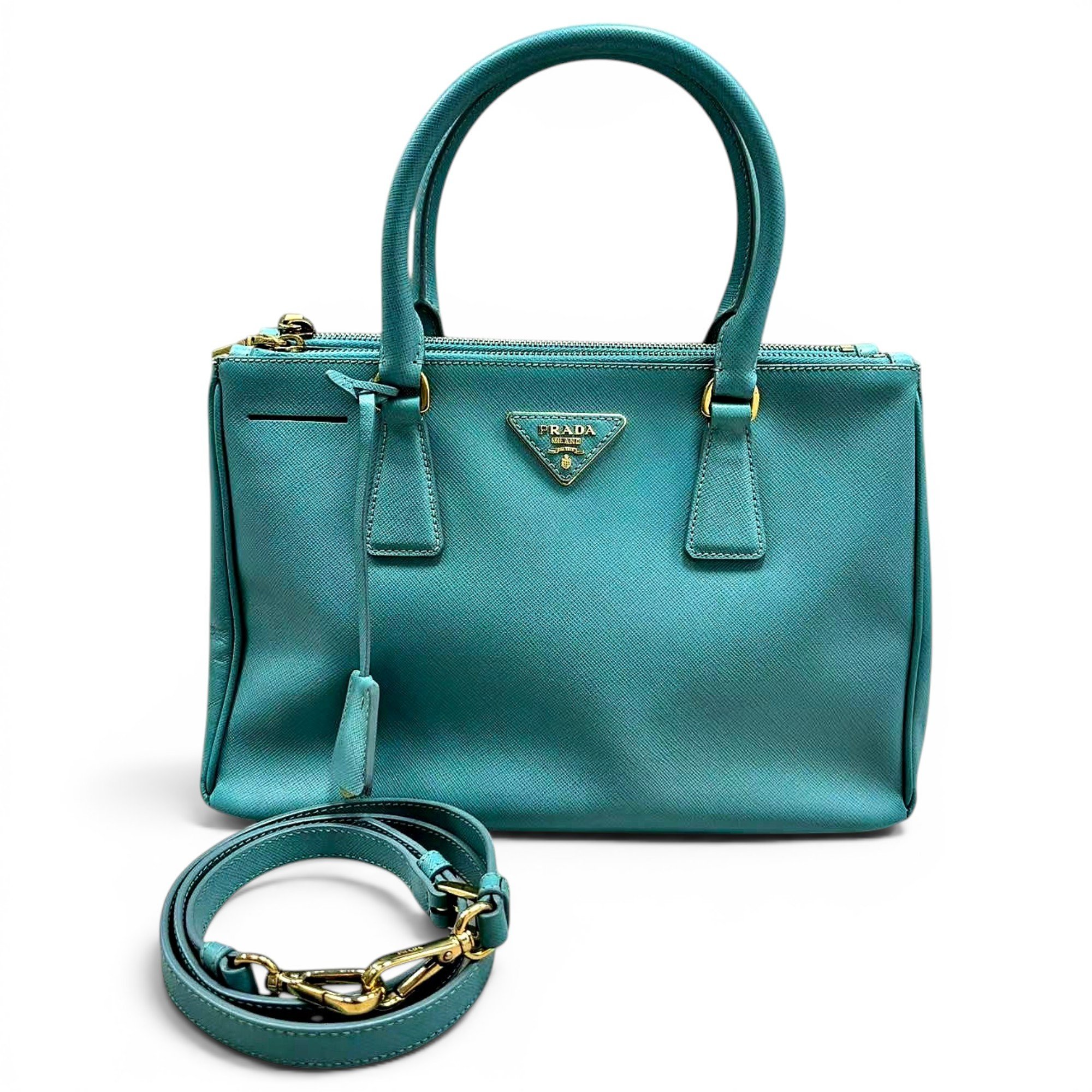 Galleria leather handbag