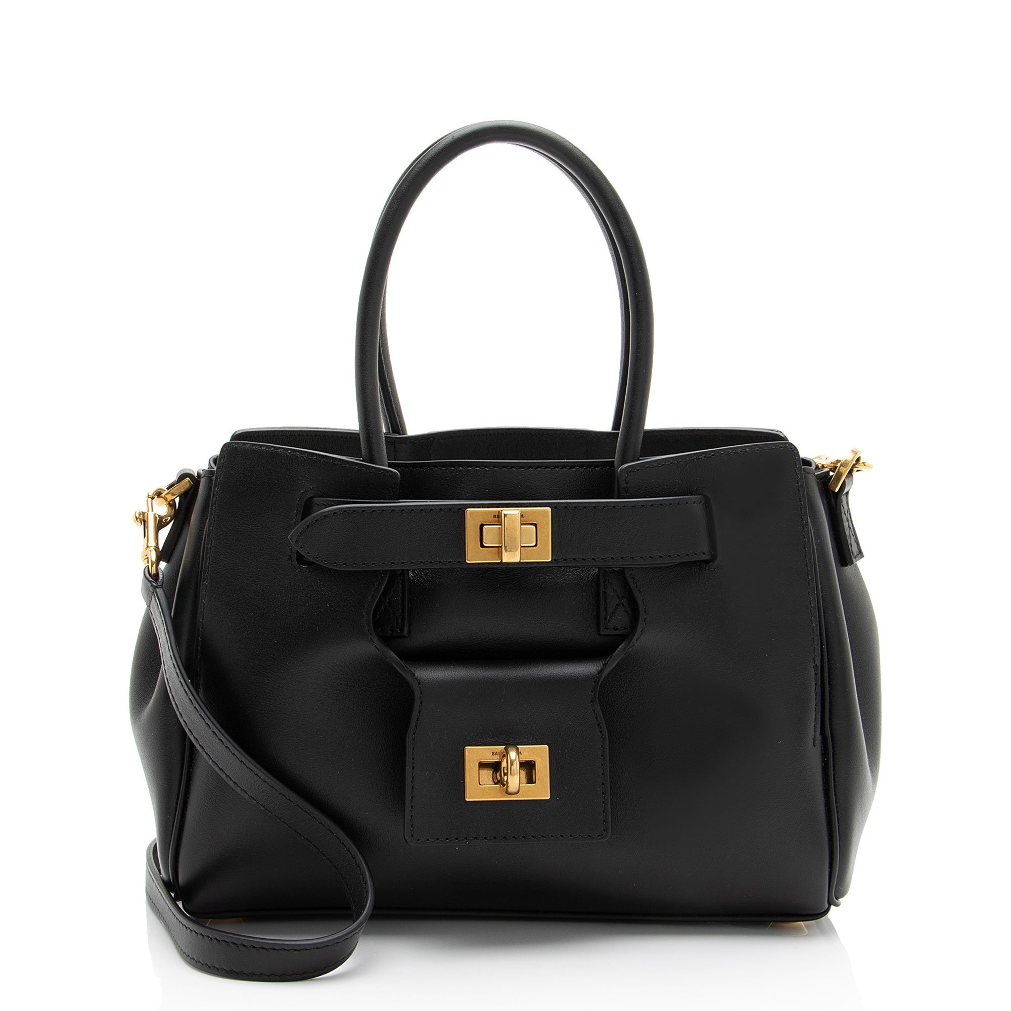 Leather tote