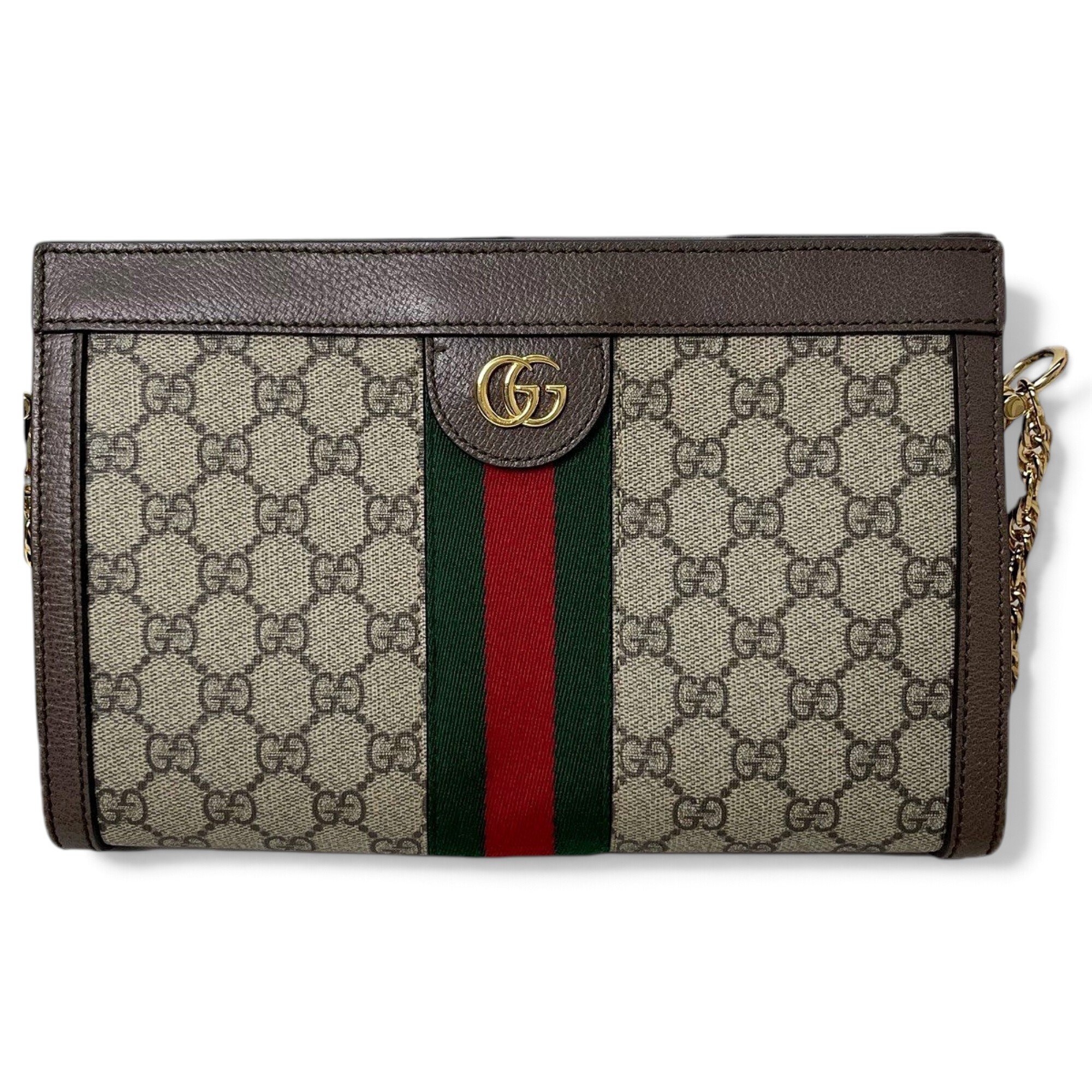 Ophidia Chain leather handbag