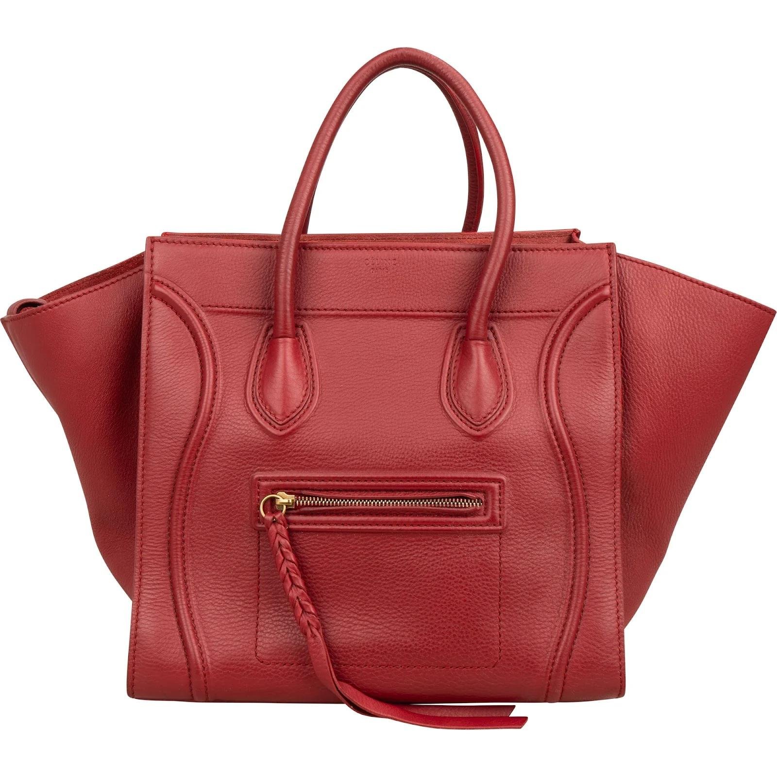 Phantom leather handbag