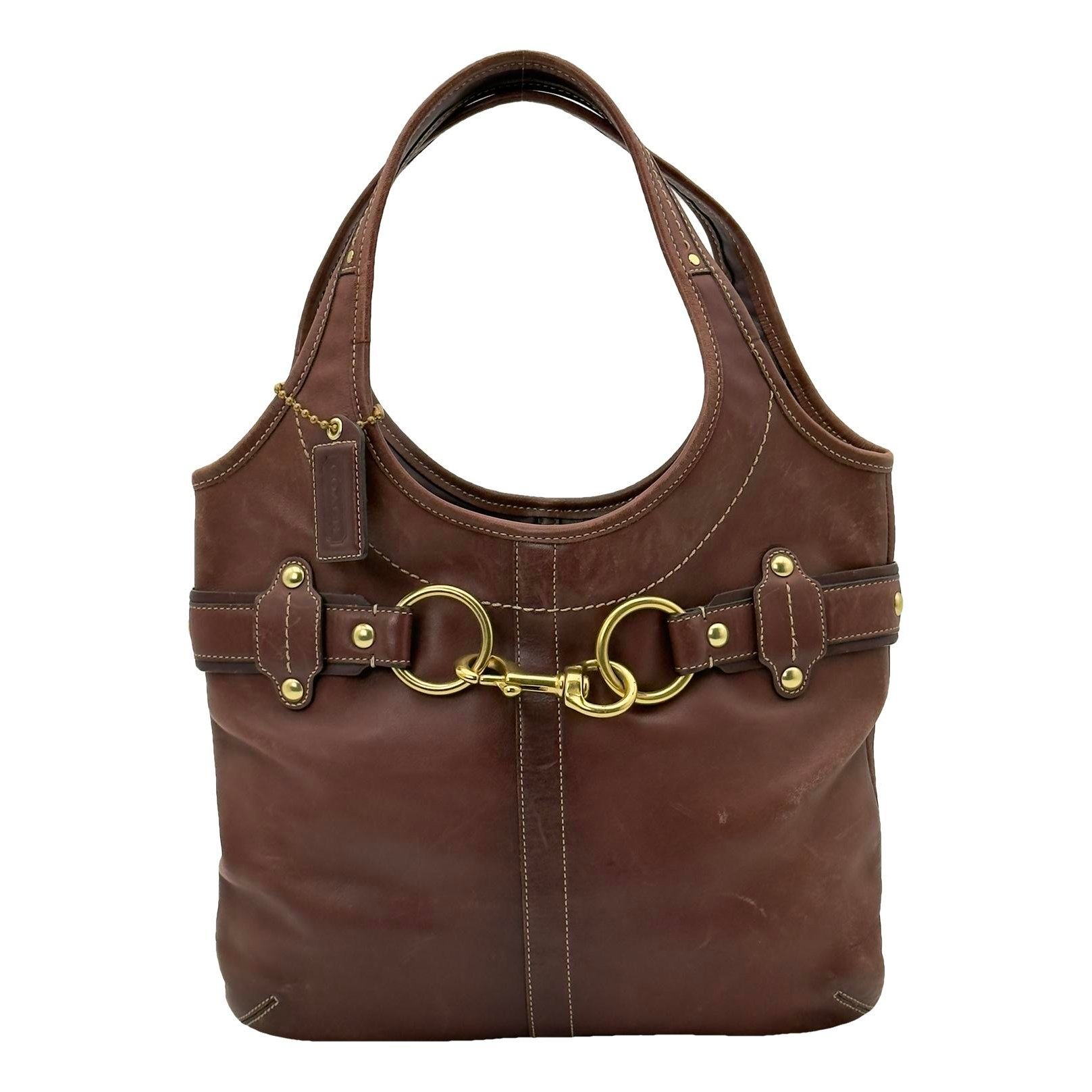 Hamilton Hobo leather handbag