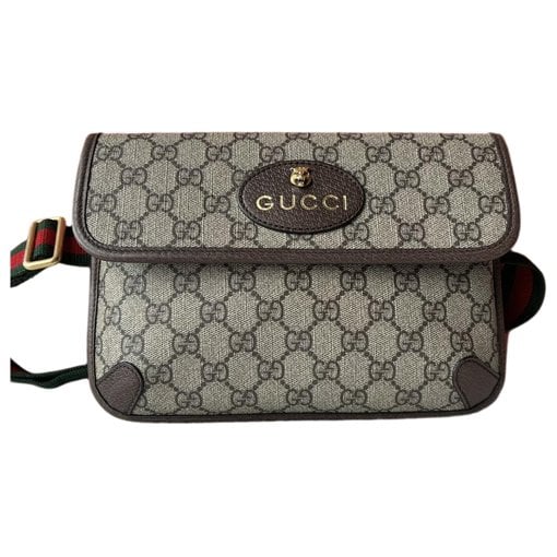 Ophidia GG Supreme leather handbag