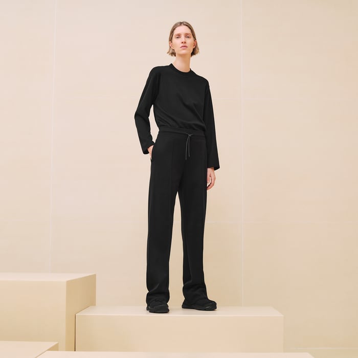 Noir Flowy Pants