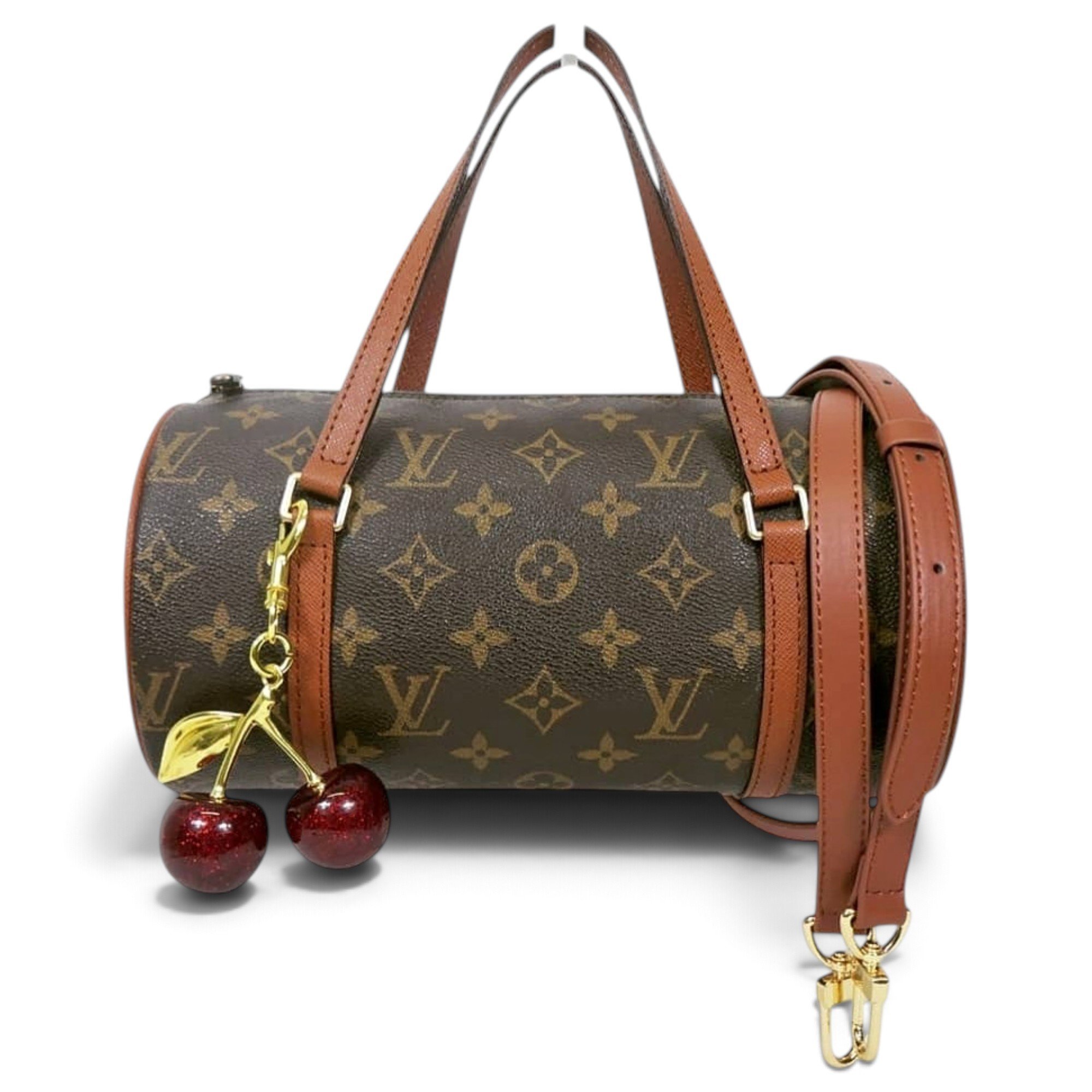 Louis Vuitton Papillon cloth handbag