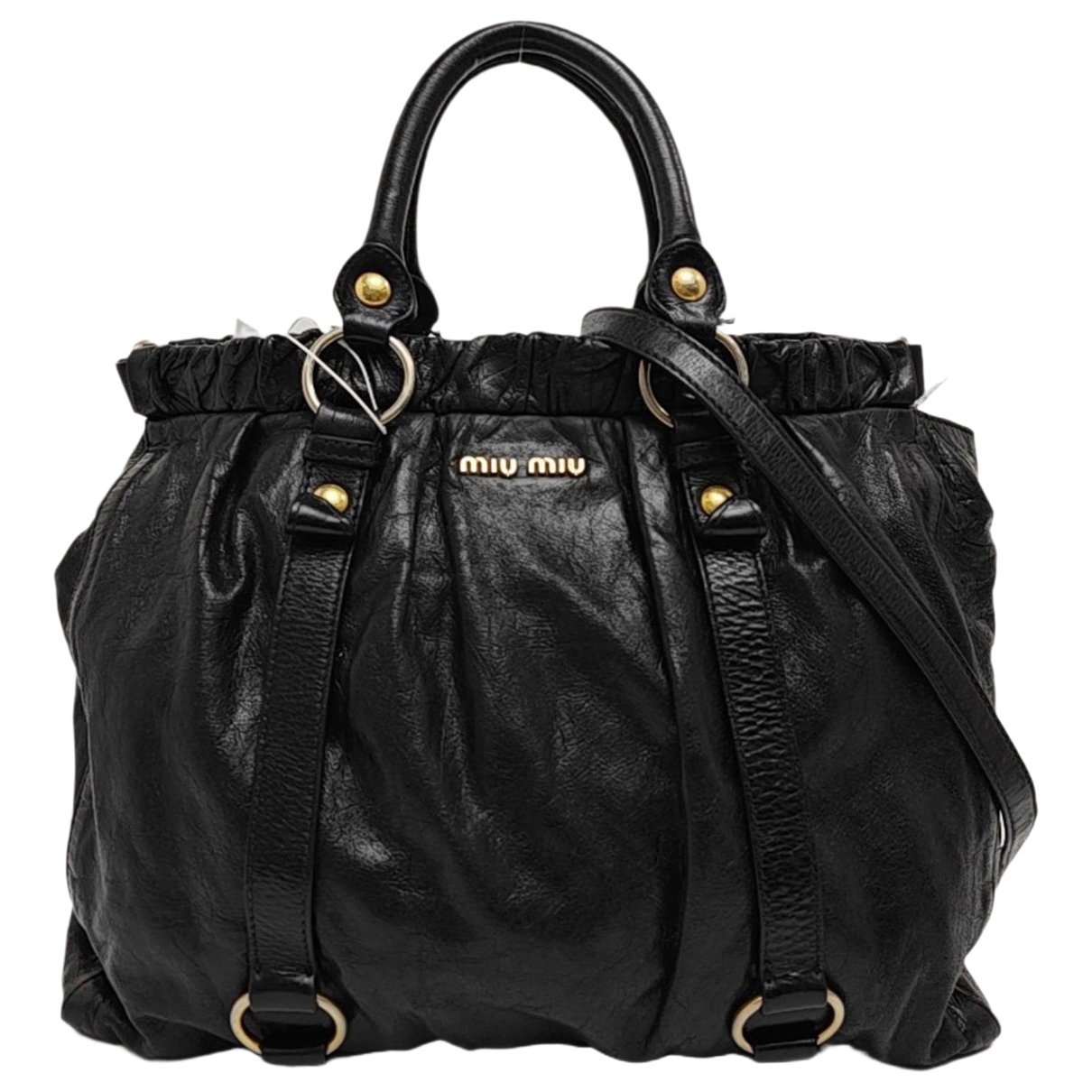 Miu Miu Leather tote