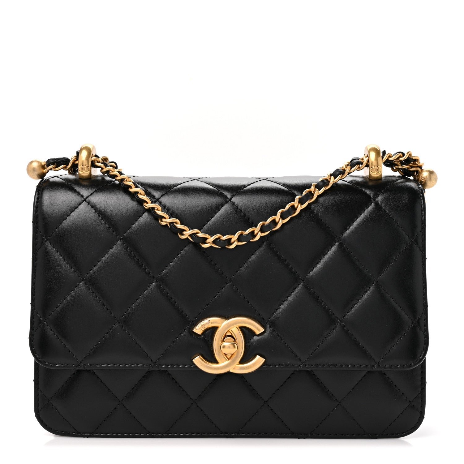 Chanel Calfskin Quilted Perfect Fit Flap Black