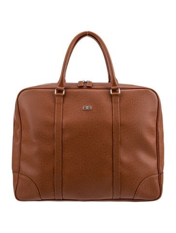 Leather Top Handle Bag