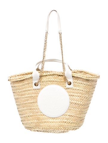 Raffia Bucket Bag
