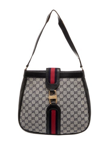 GG Canvas Shoulder Bag Vintage