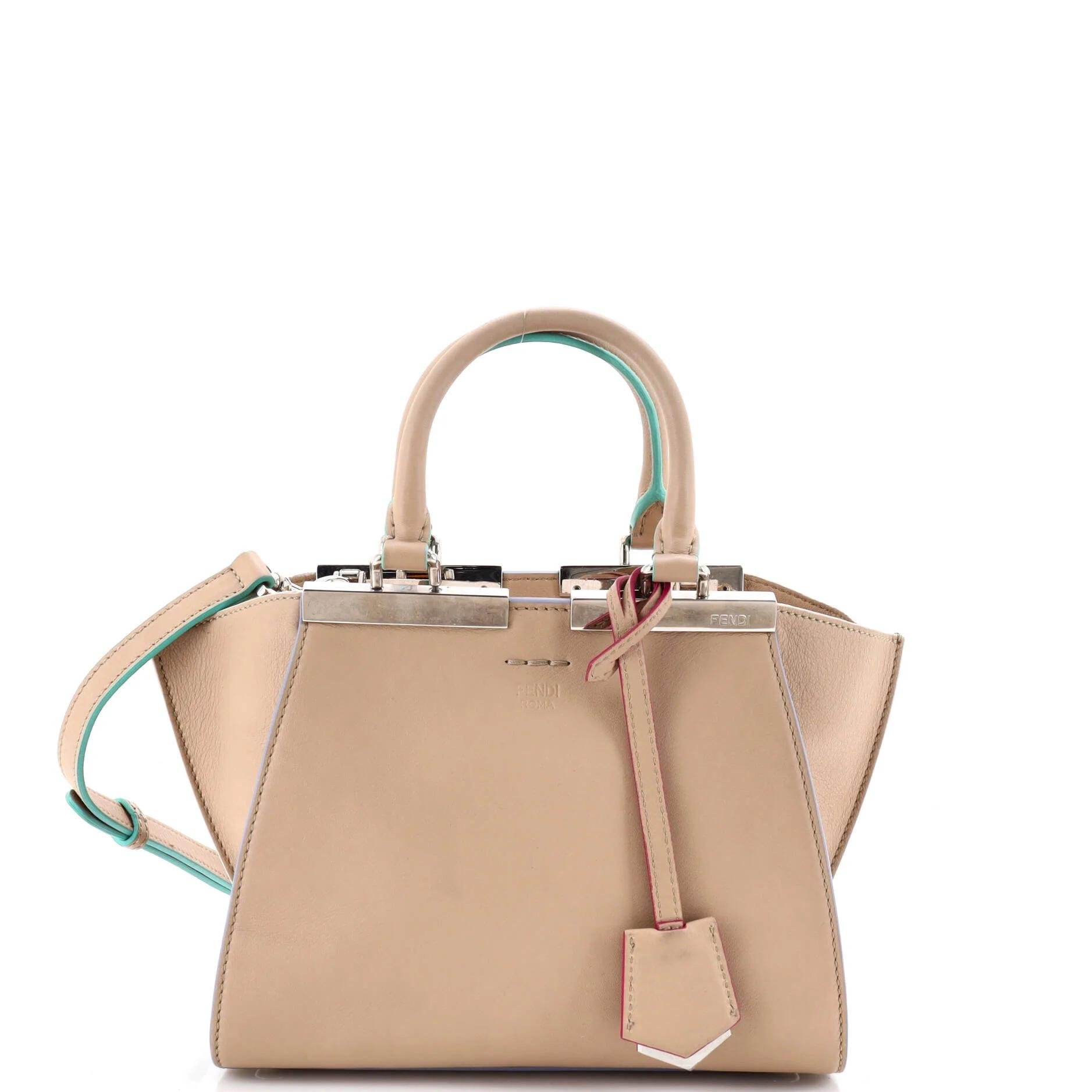 3Jours leather crossbody bag