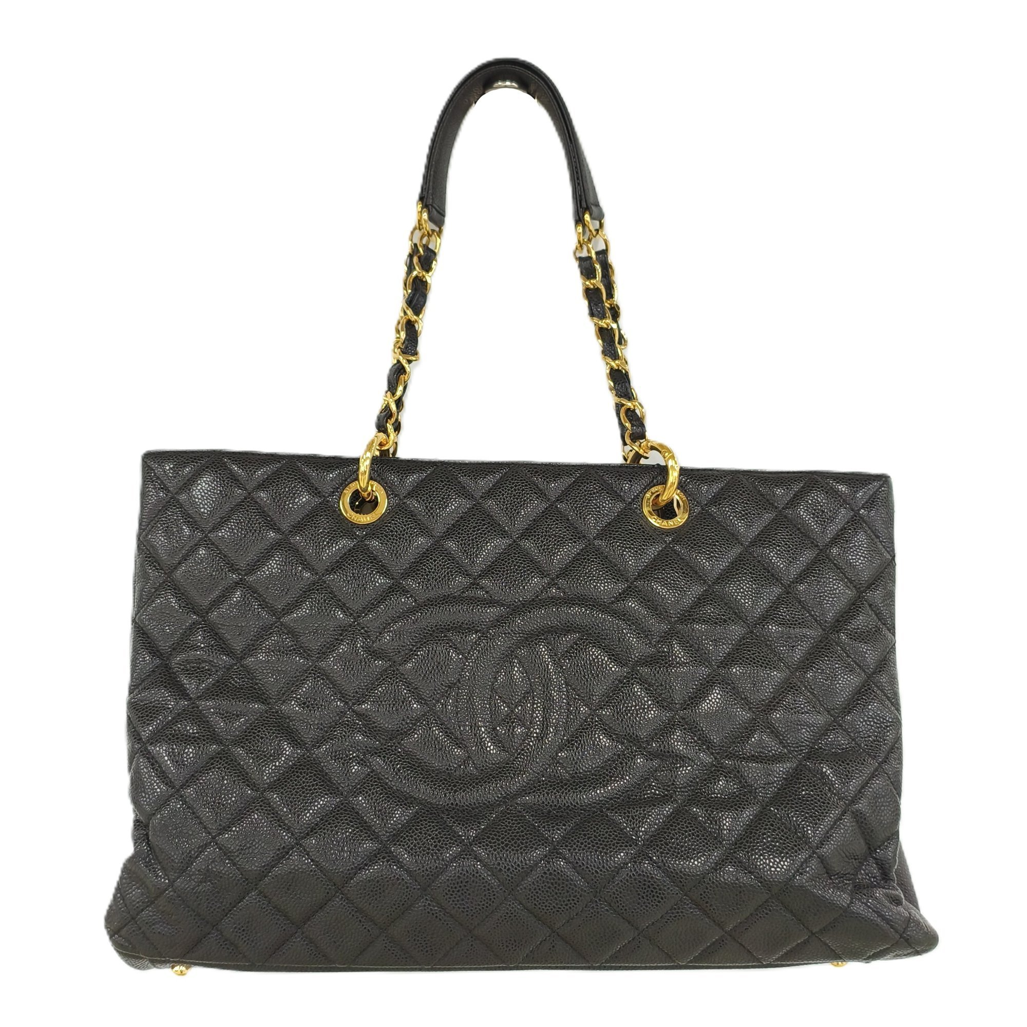 Grand shopping leather tote