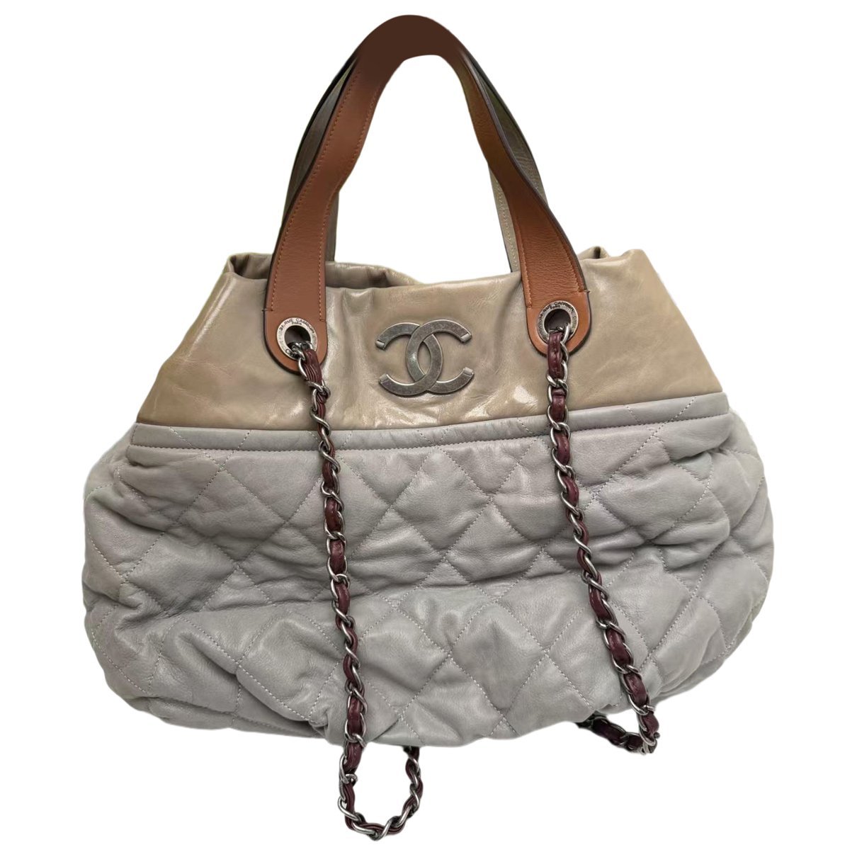 Leather handbag