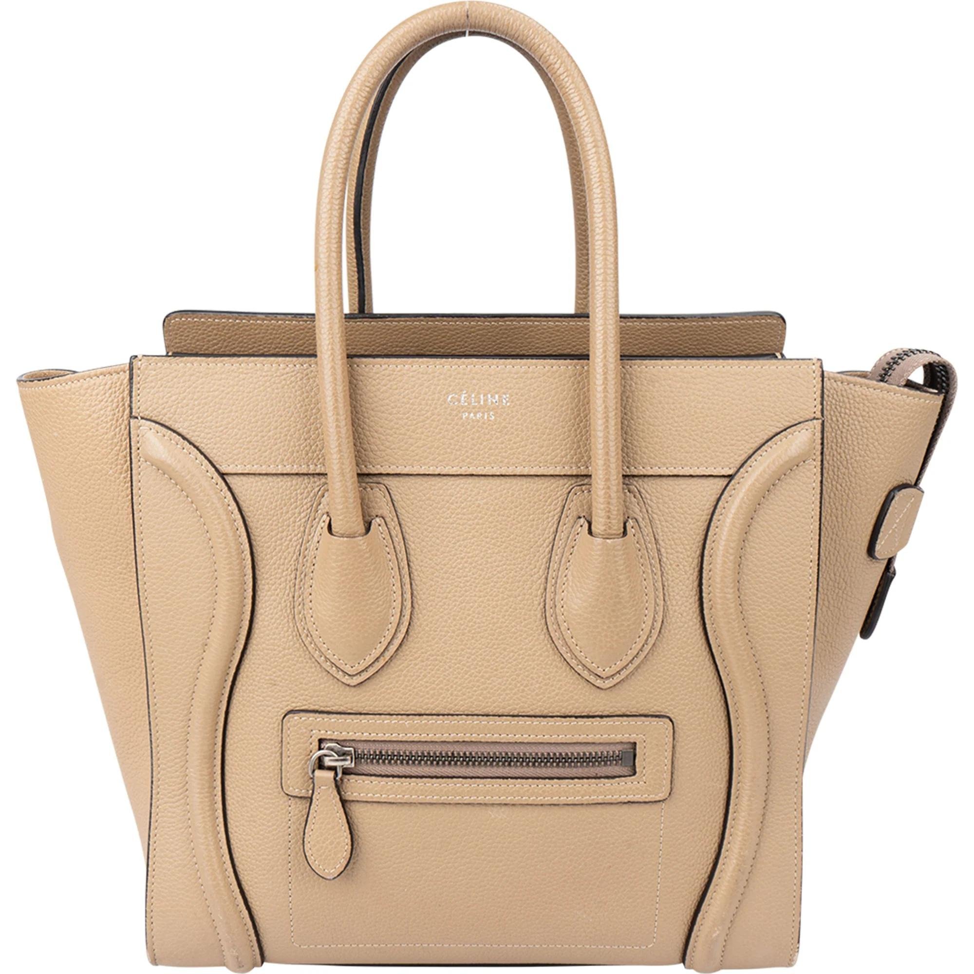 Luggage leather handbag