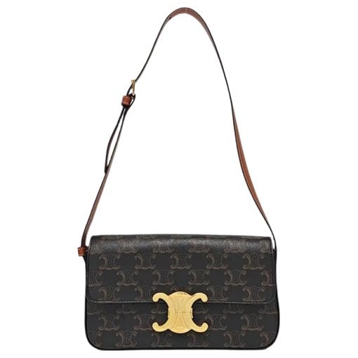 Celine Triomphe leather handbag