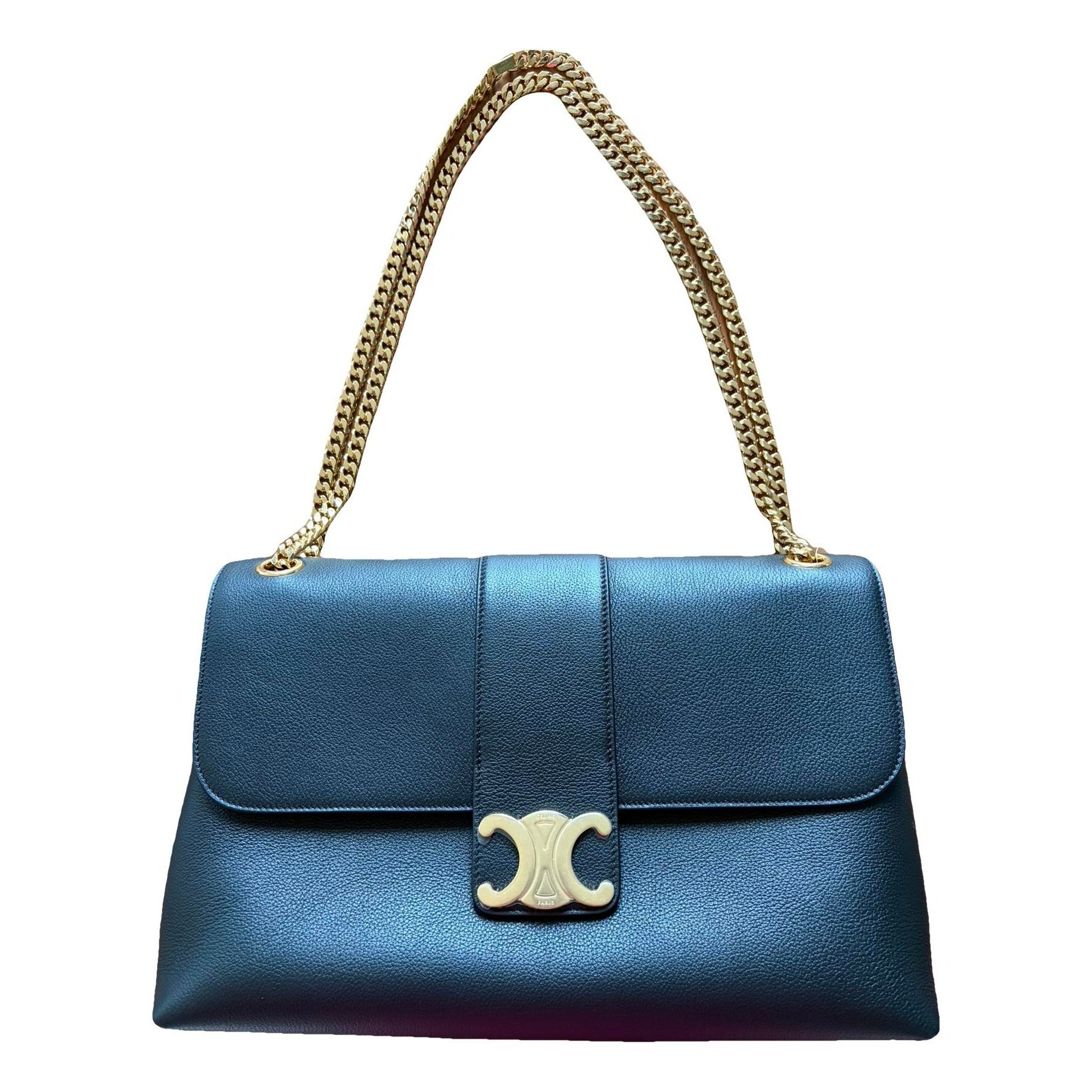 Celine Victoire leather handbag