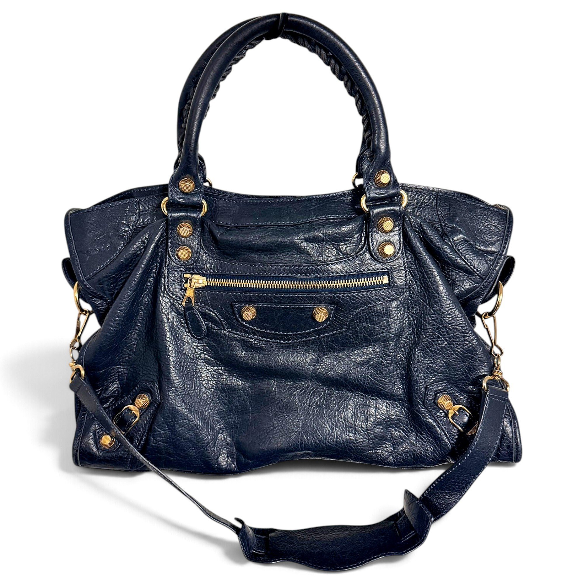 Balenciaga City leather handbag