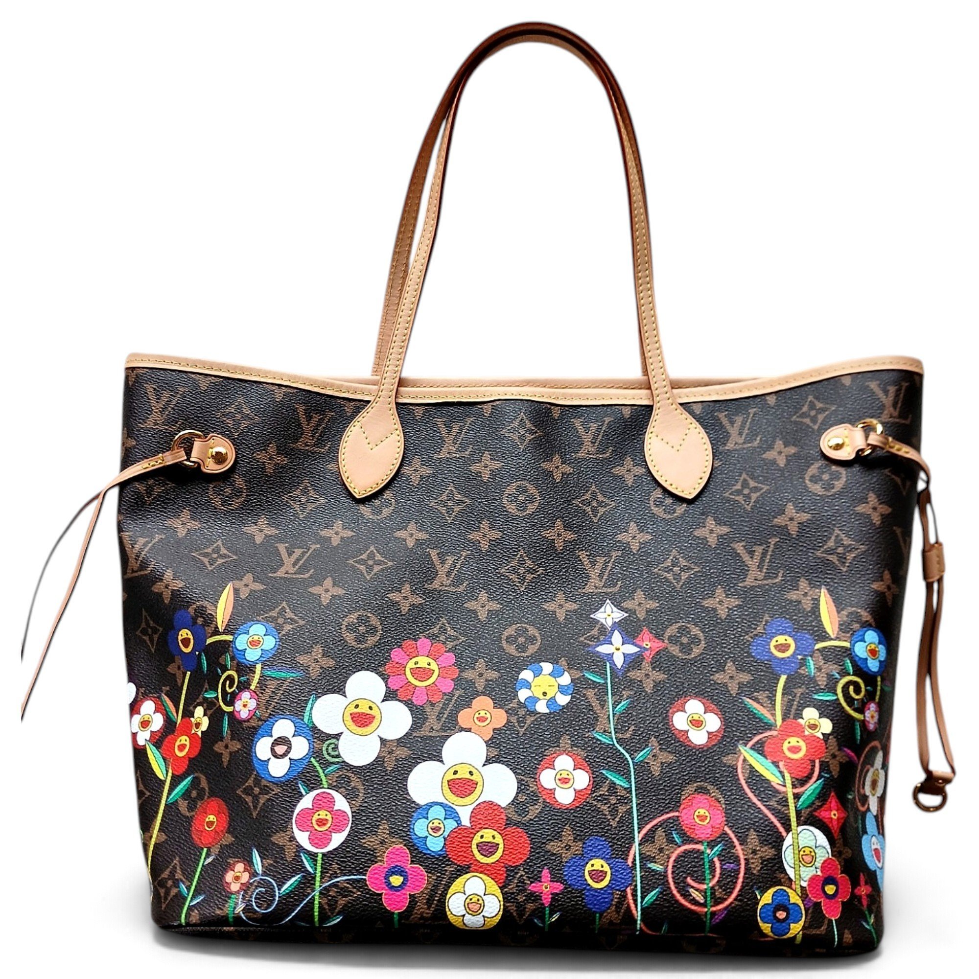 Neverfull leather tote