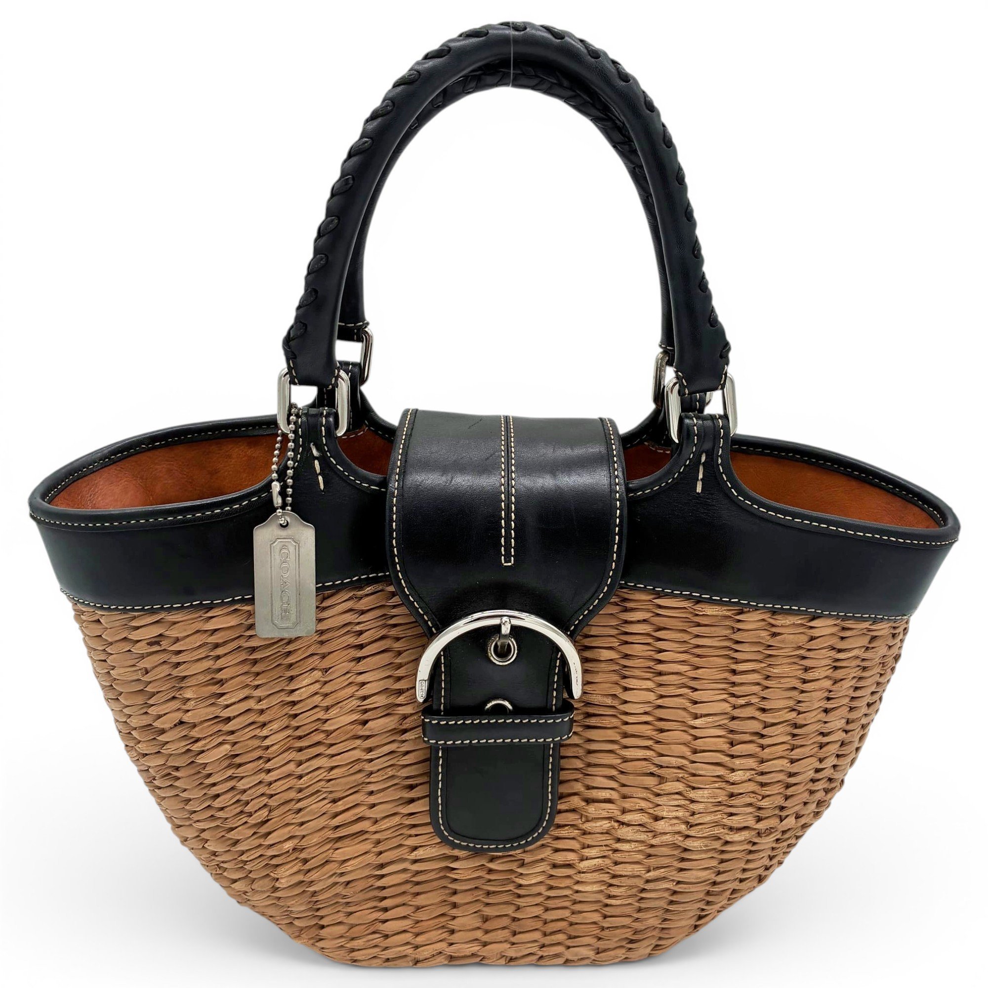 Leather handbag